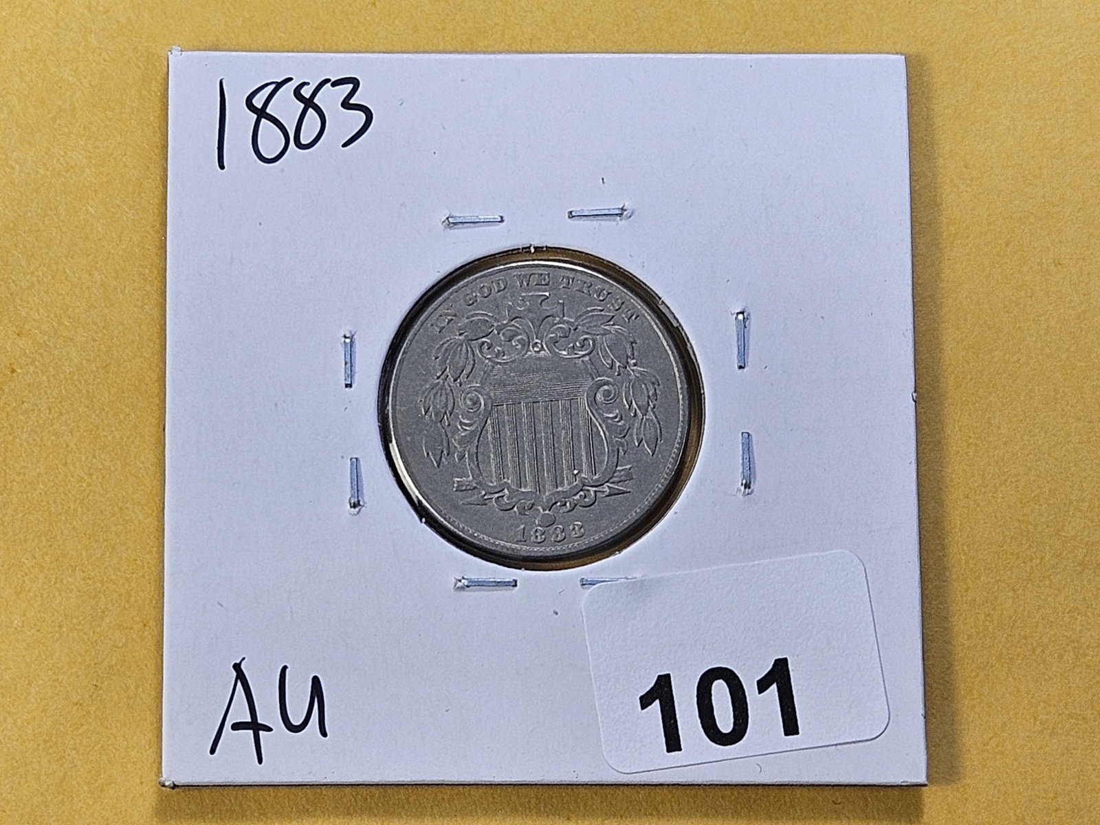 Better Grade 1883 Shield Nickel - 2