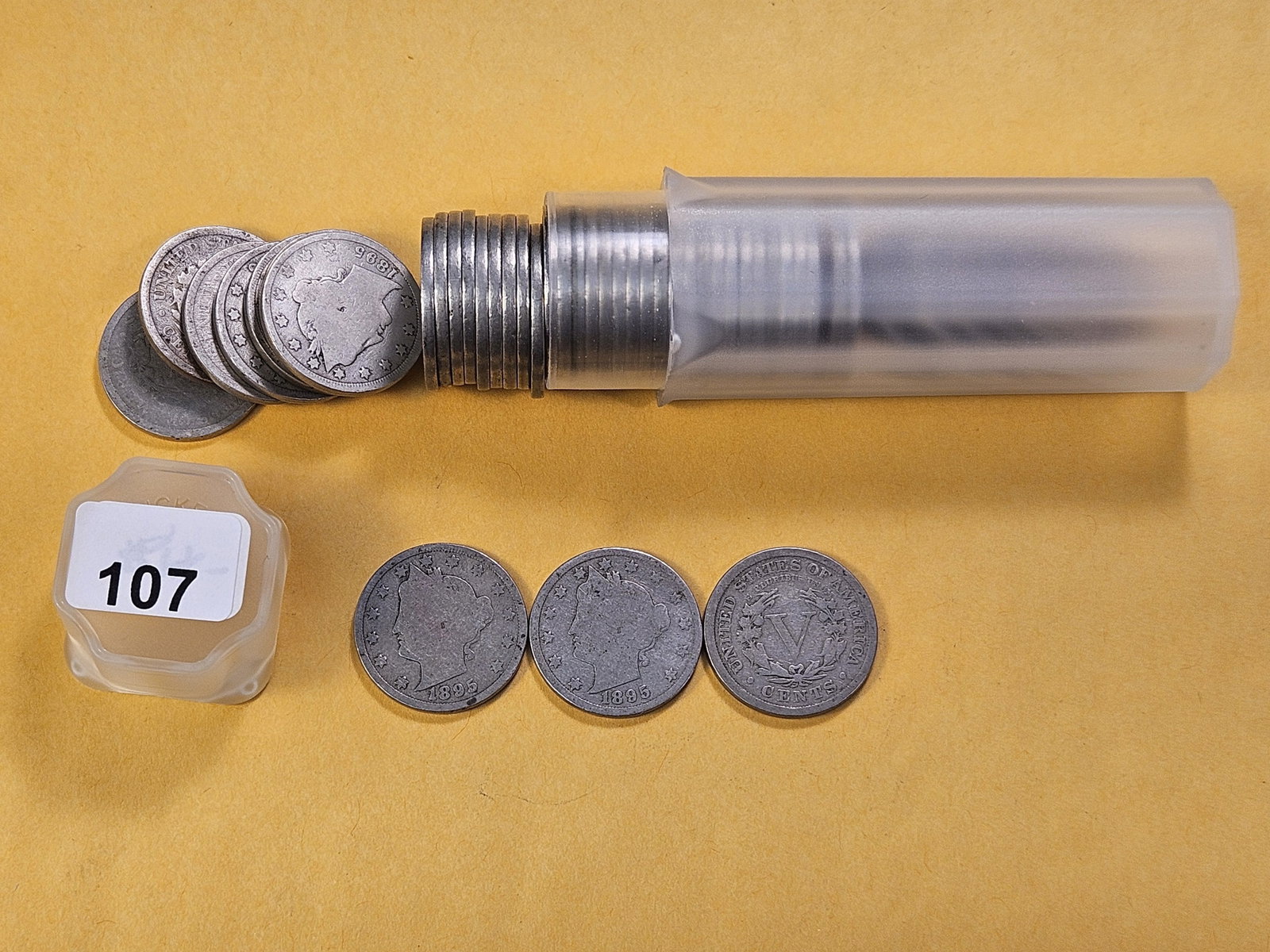Forty-Eight Mixed Liberty V Nickels - 2