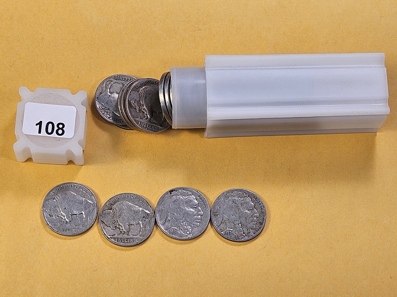 Full Roll of Buffalo Nickels - 2