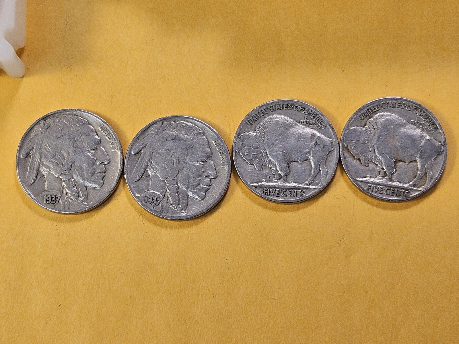 Full Roll of 1937 Buffalo Nickels - 3