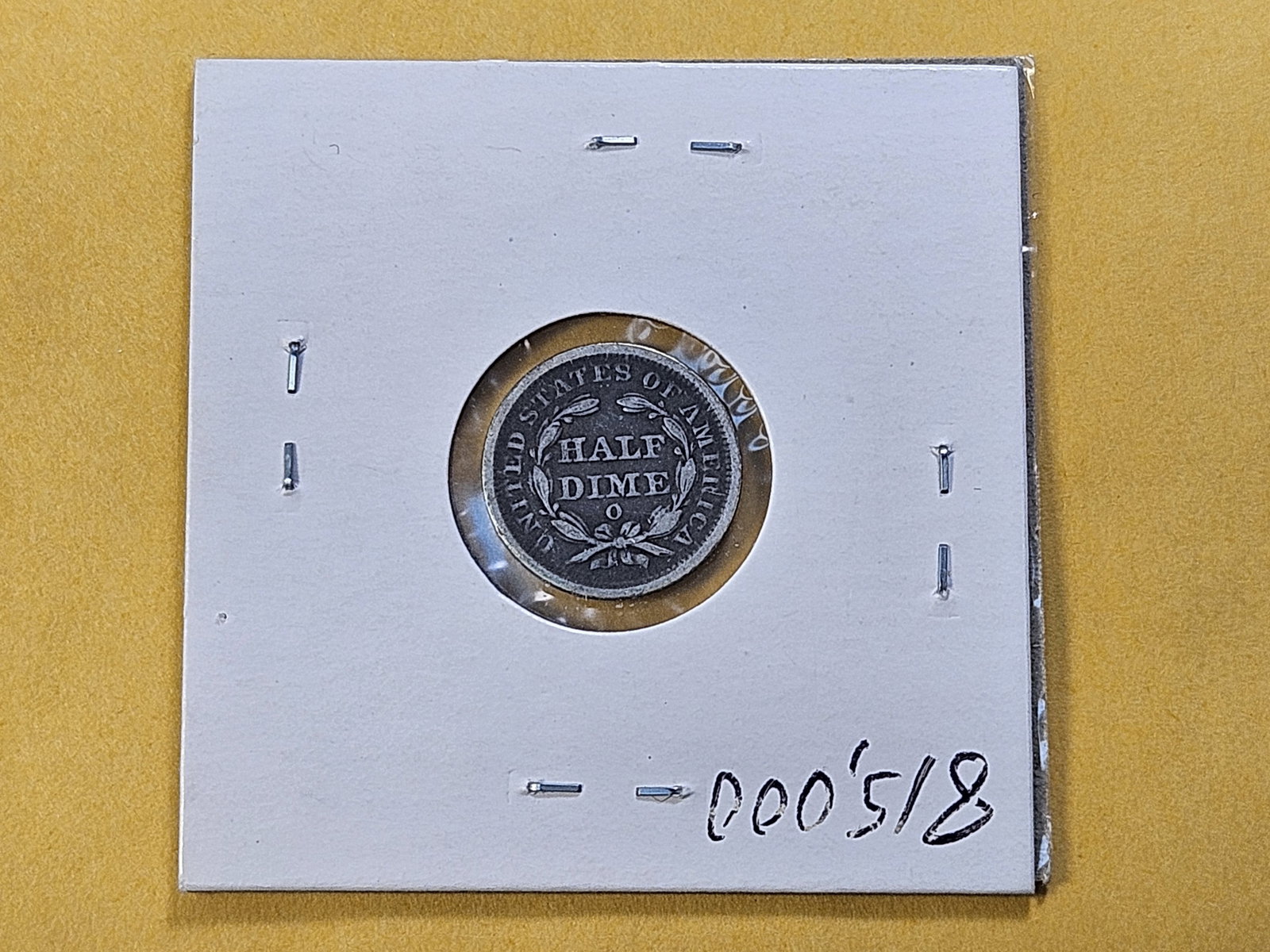 1841-O Seated Liberty Silver Half Dime - 3