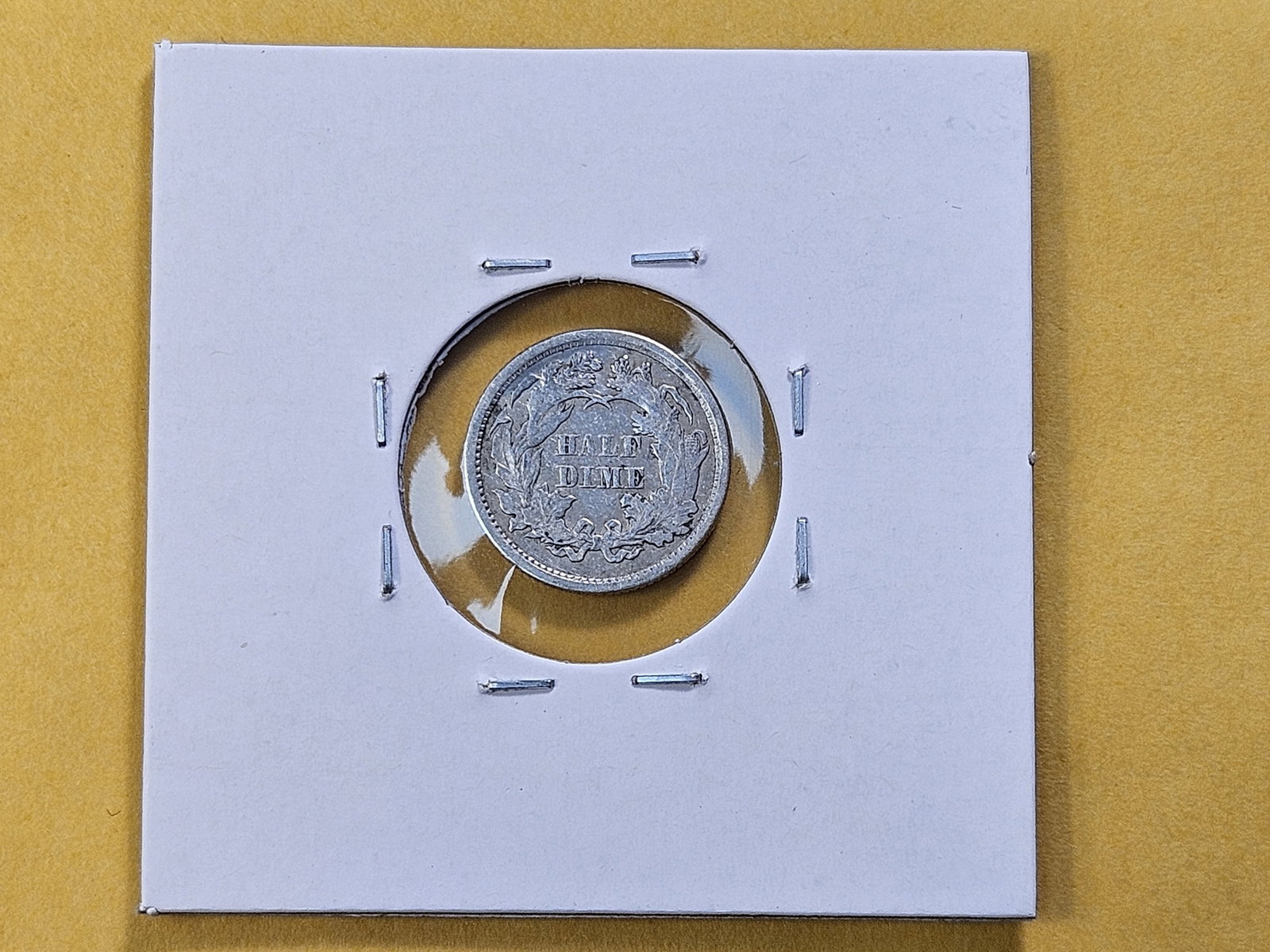 Better Grade 1872 Seated Liberty Silver Half Dime - 3