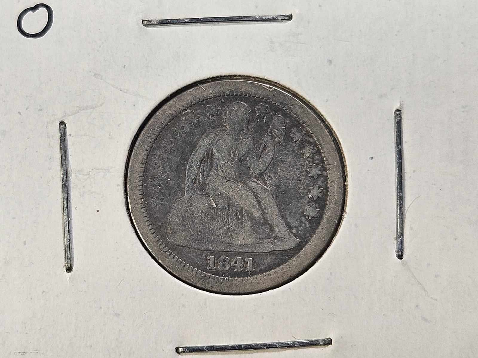 Three Circulated Seated Liberty Silver Dimes - 3
