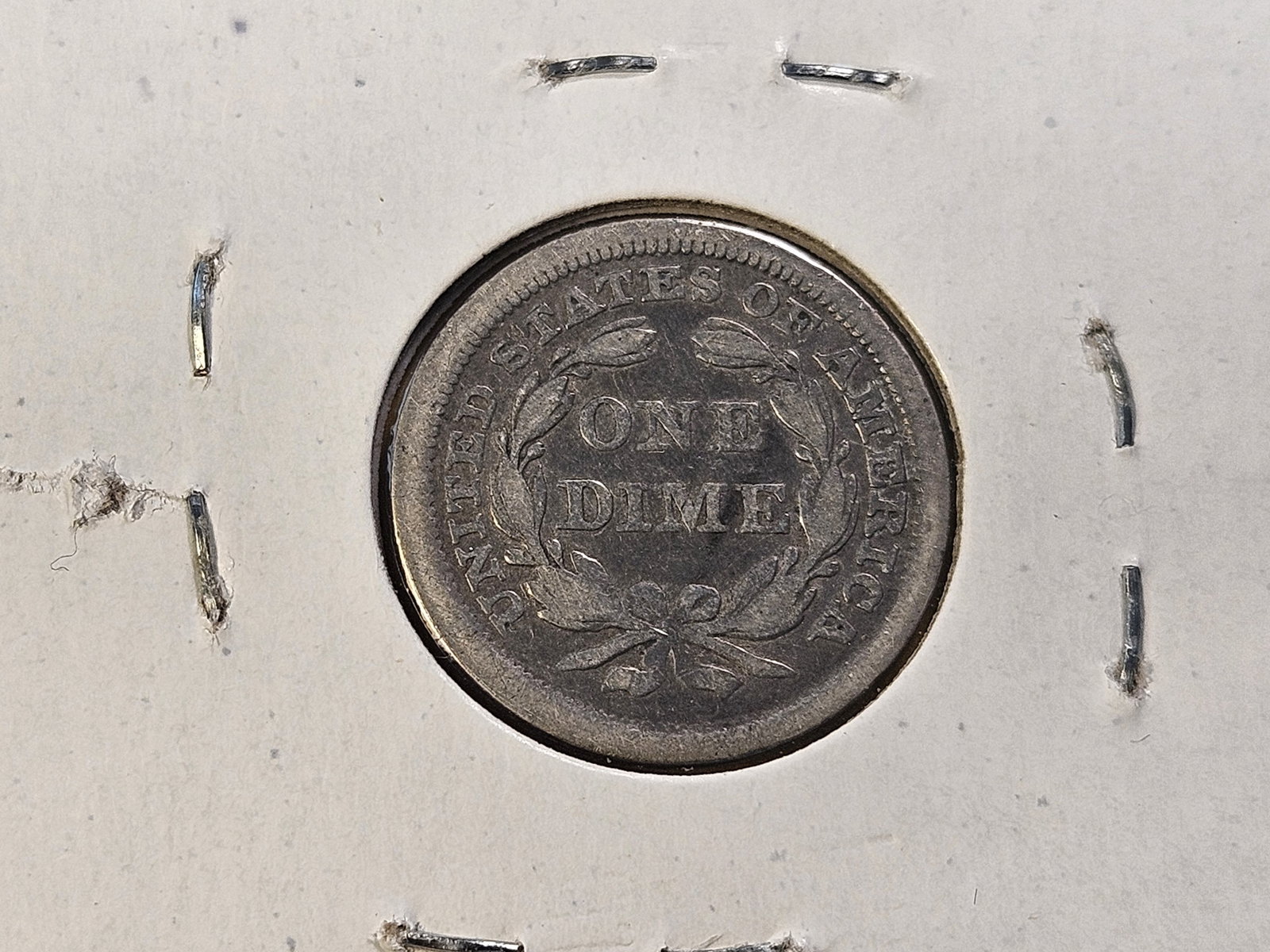 Three Circulated Seated Liberty Silver Dimes - 6