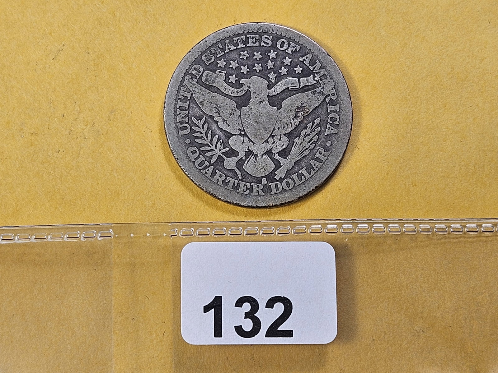 Better Date 1914-S Barber Silver Quarter - 3