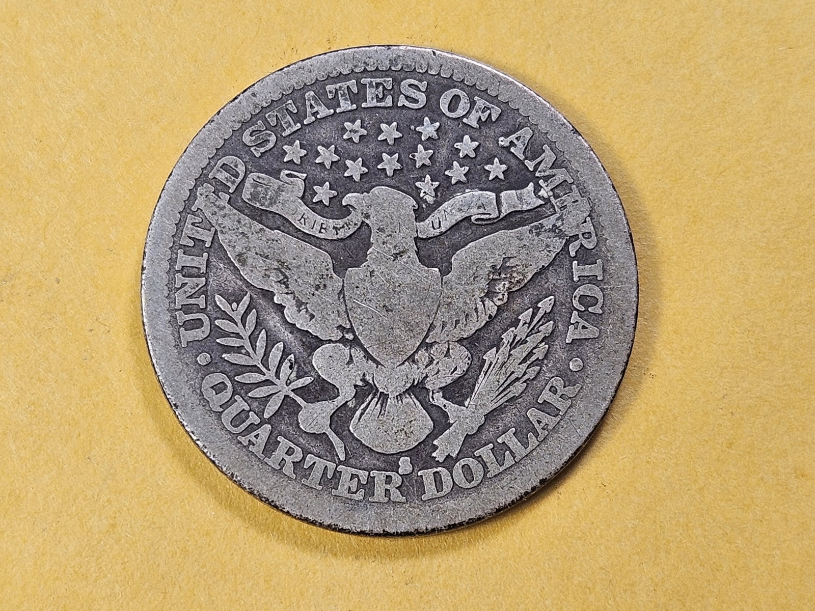 Better Date 1914-S Barber Silver Quarter - 4