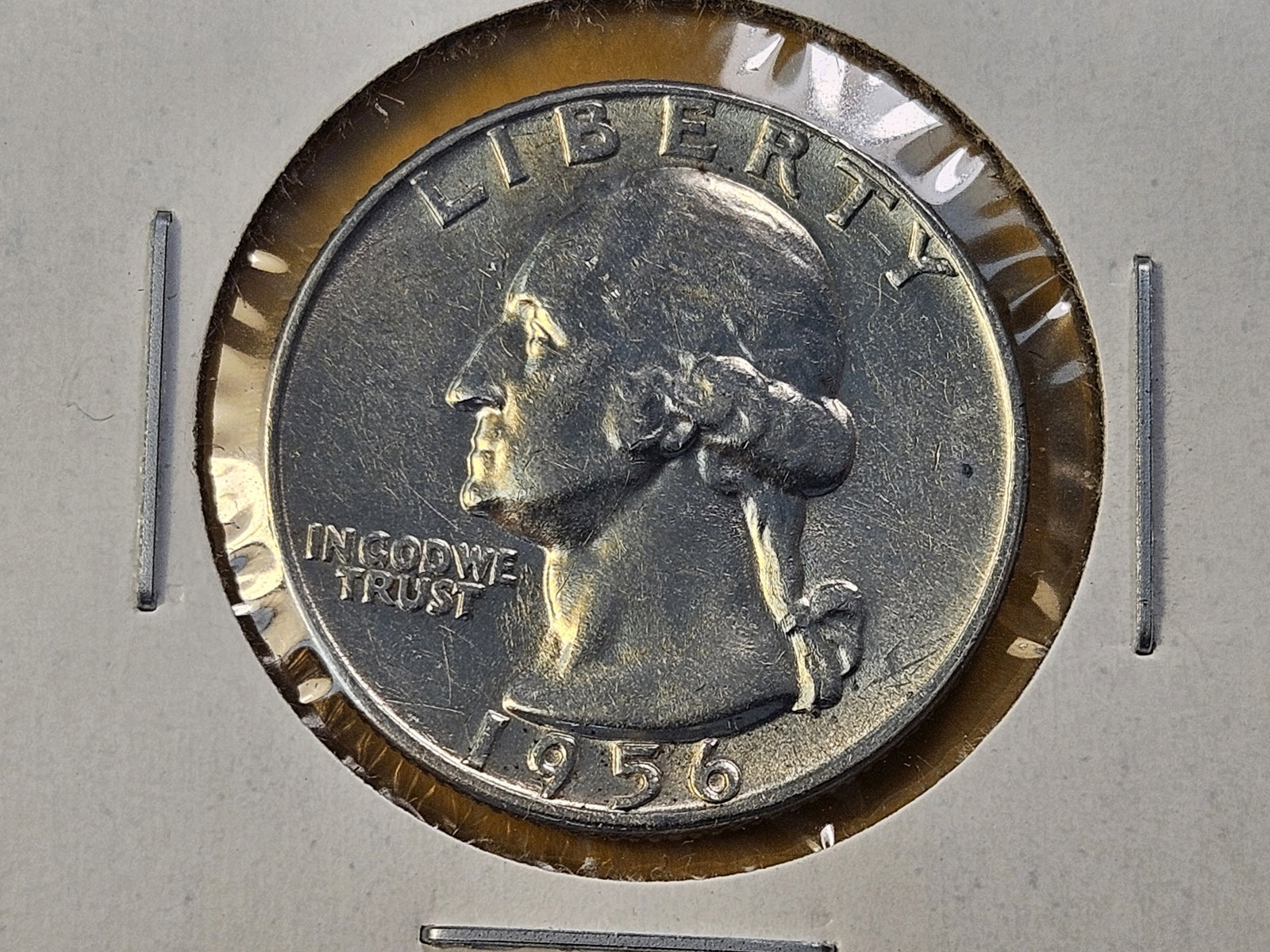 Five Brilliant Uncirculated Washington Silver Quarters - 6