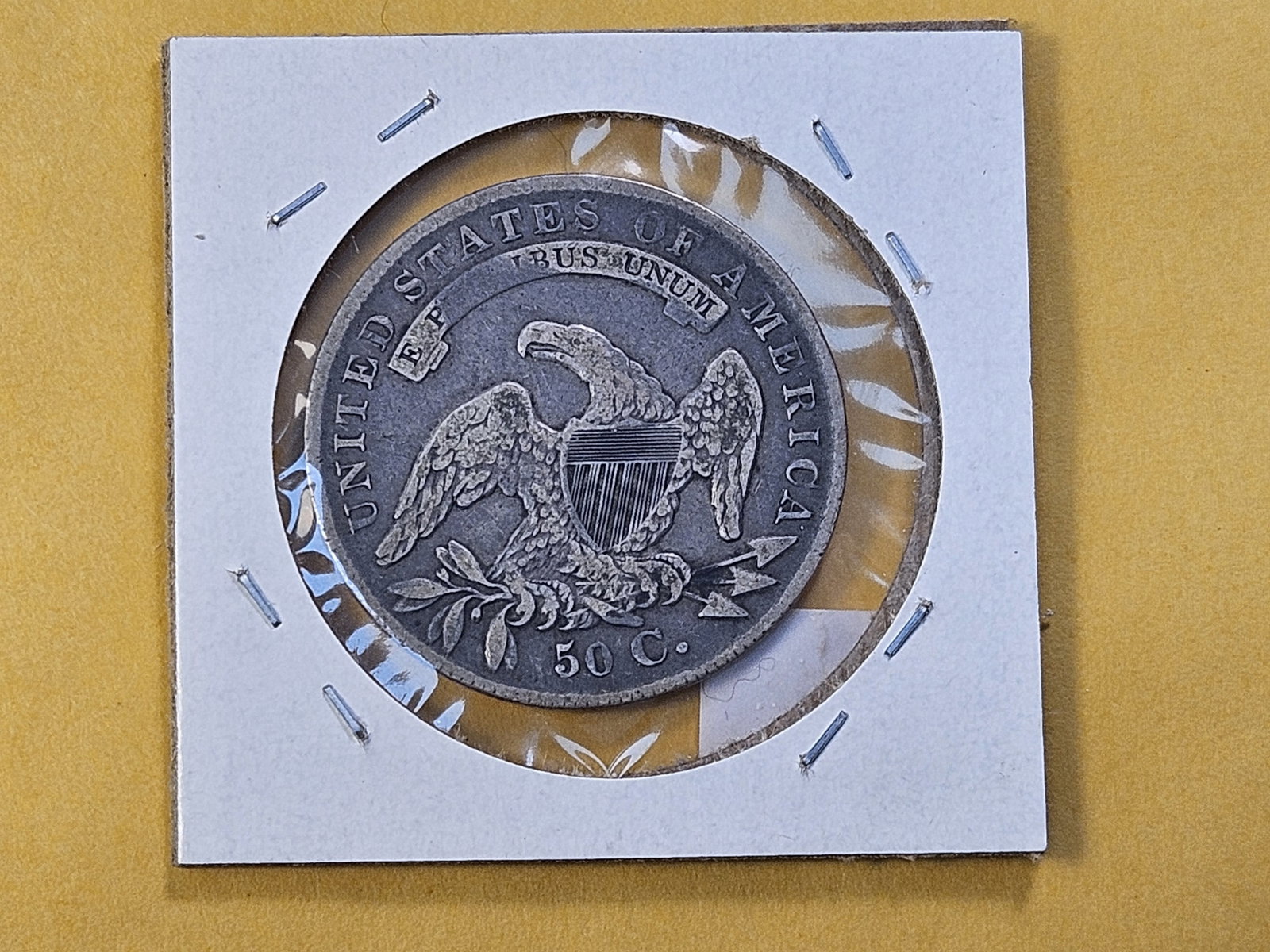 1836 Capped Bust Silver Half Dollar - 3