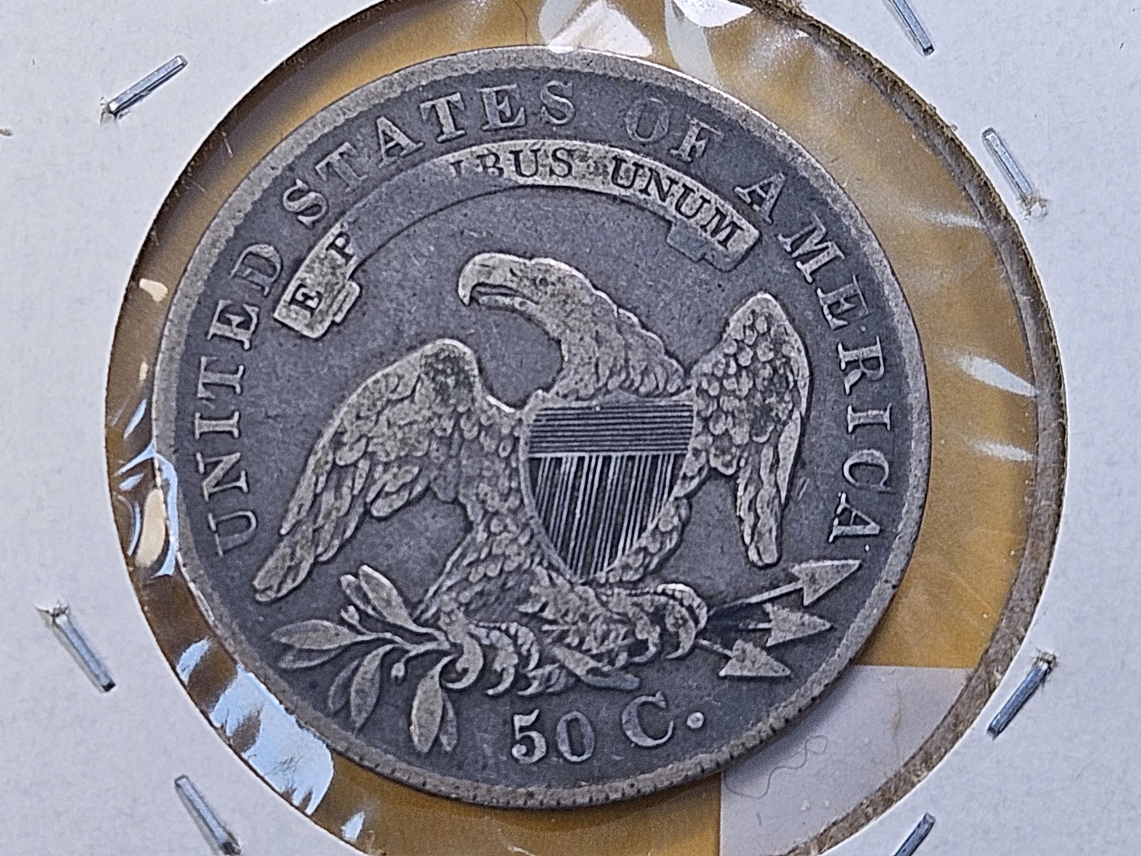 1836 Capped Bust Silver Half Dollar - 4