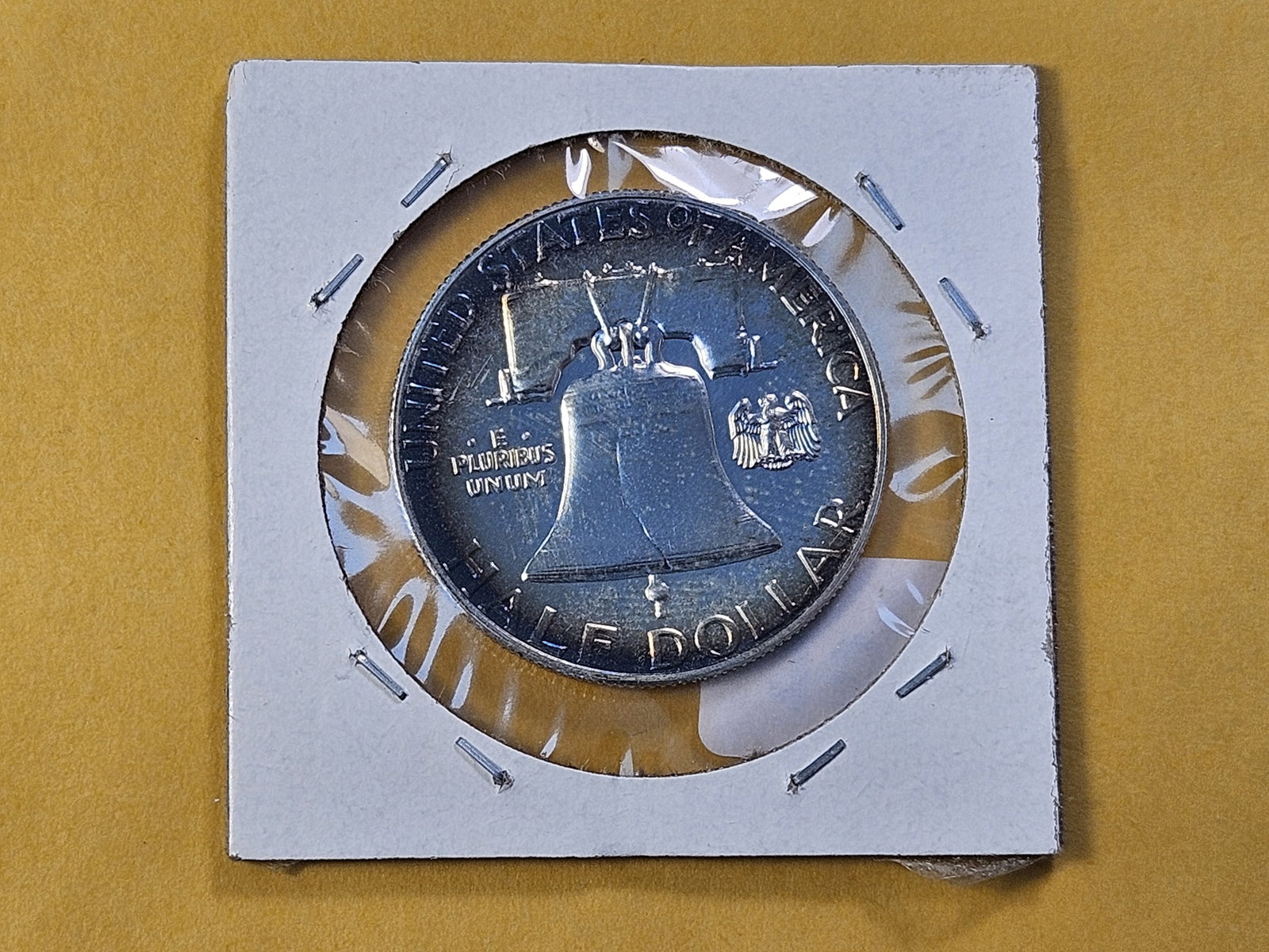 GEM Proof 1963 Franklin Silver Half Dollar - 3