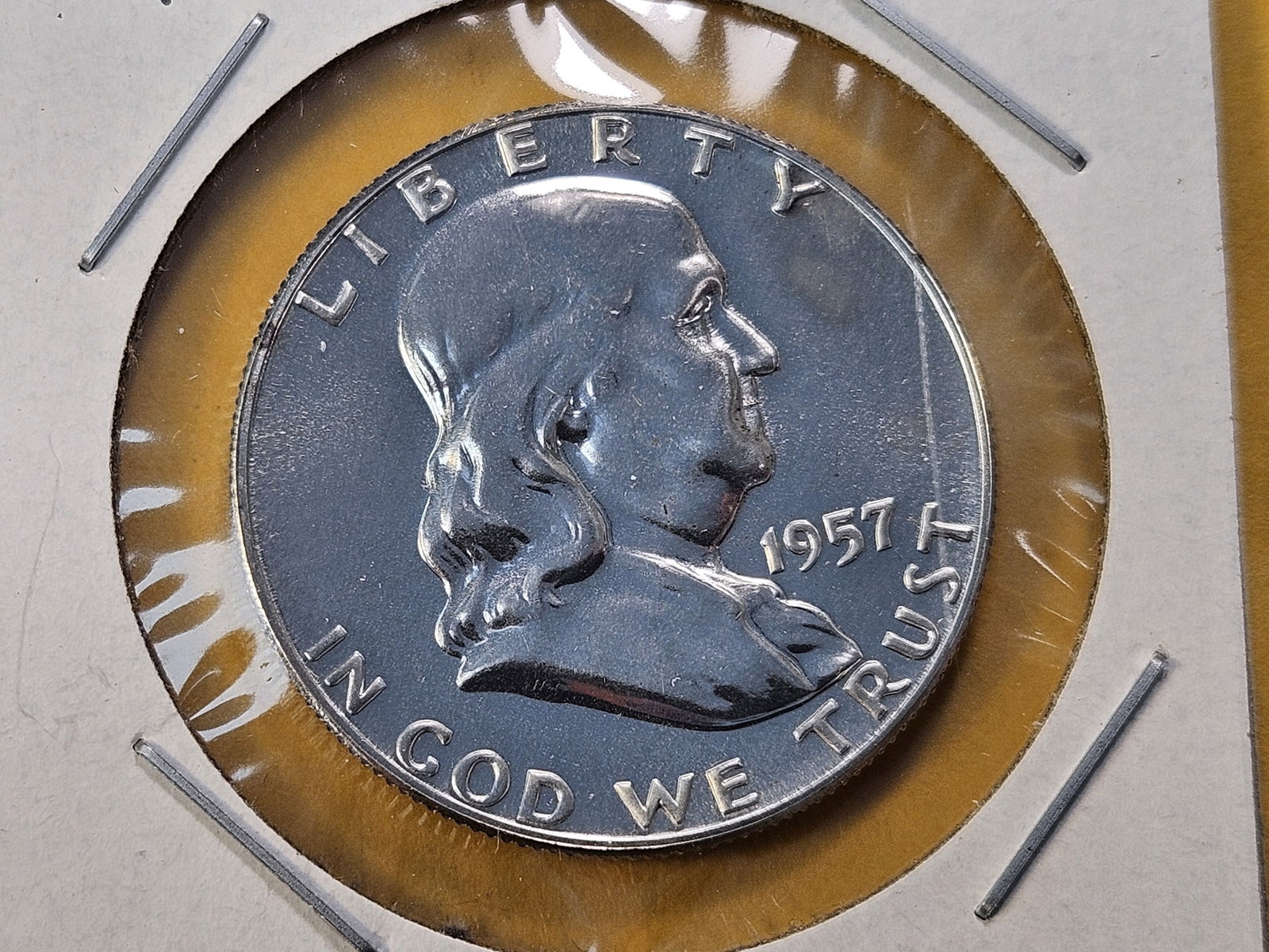 Two GEM Proof Franklin Silver Half Dollars - 3