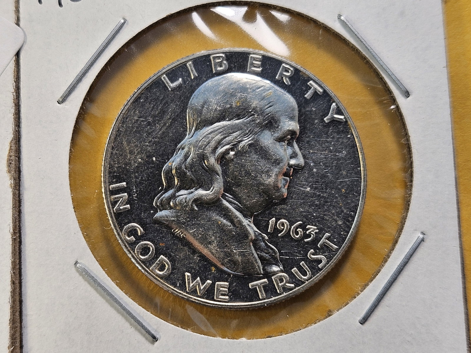 Two GEM Proof Franklin Silver Half Dollars - 3