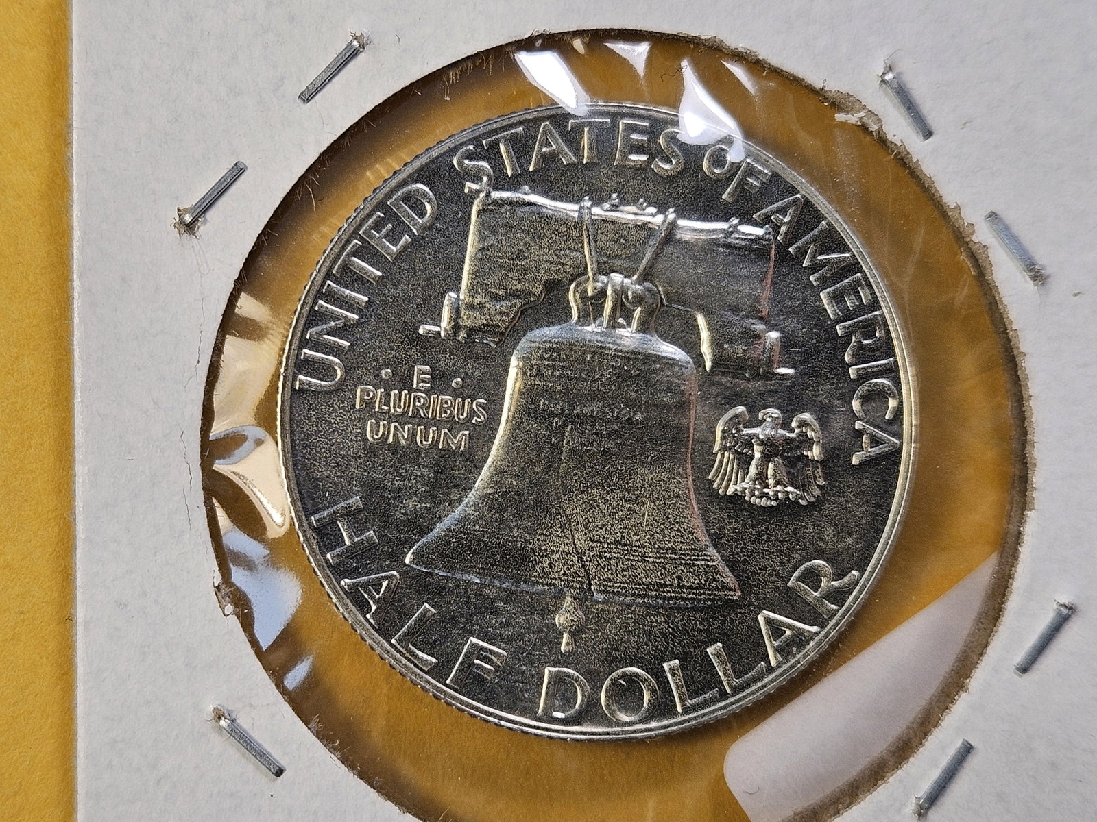Two GEM Proof Franklin Silver Half Dollars - 5