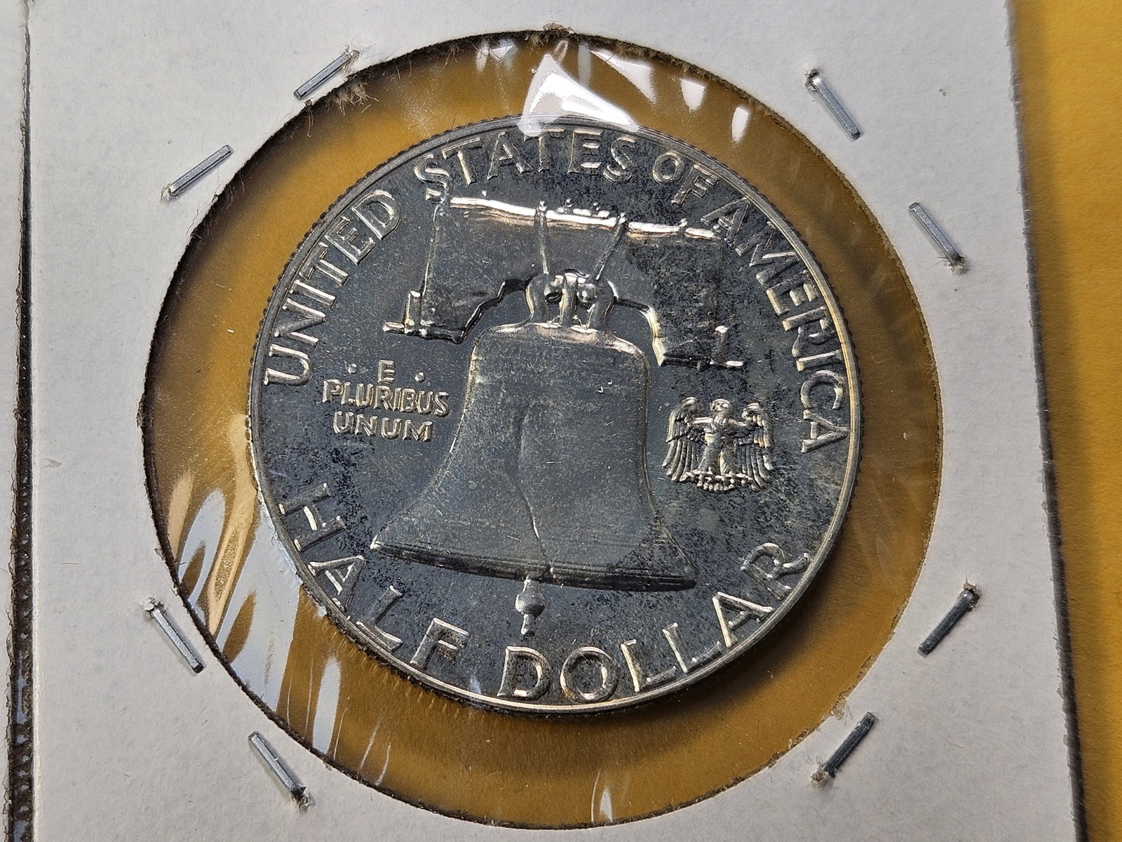Two GEM Proof Franklin Silver Half Dollars - 6