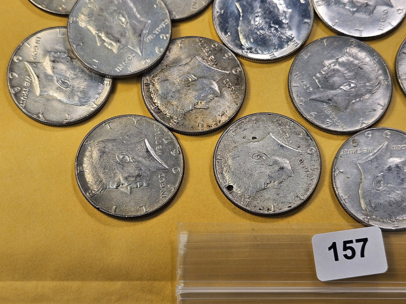 Twenty-two 40% Silver Kenndy Half Dollars - 4