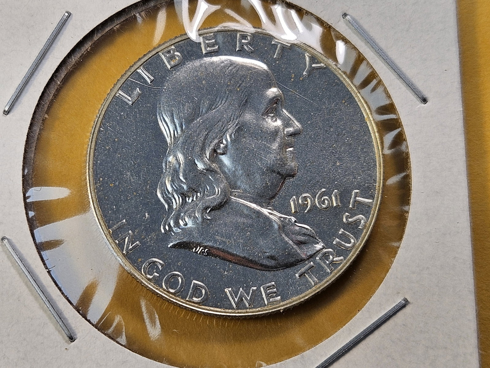 Two GEM Proof Franklin Silver Half Dollars - 3