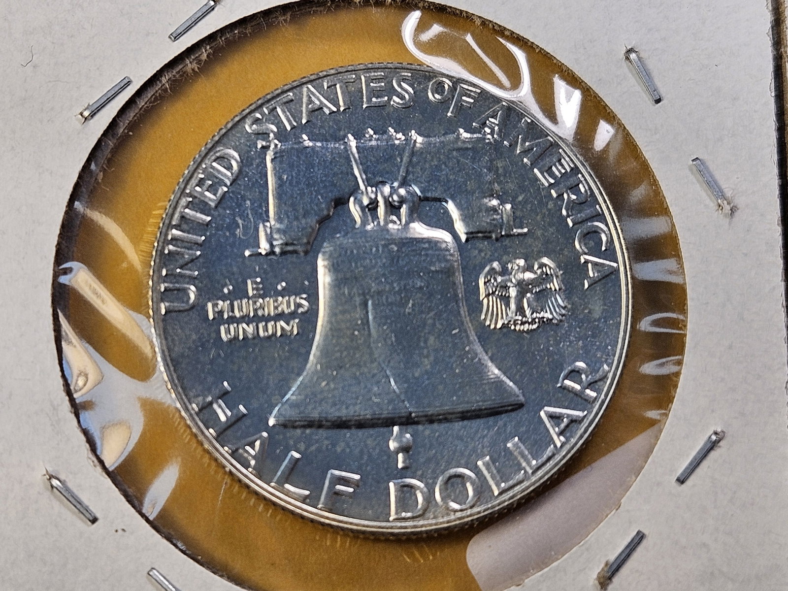 Two GEM Proof Franklin Silver Half Dollars - 5