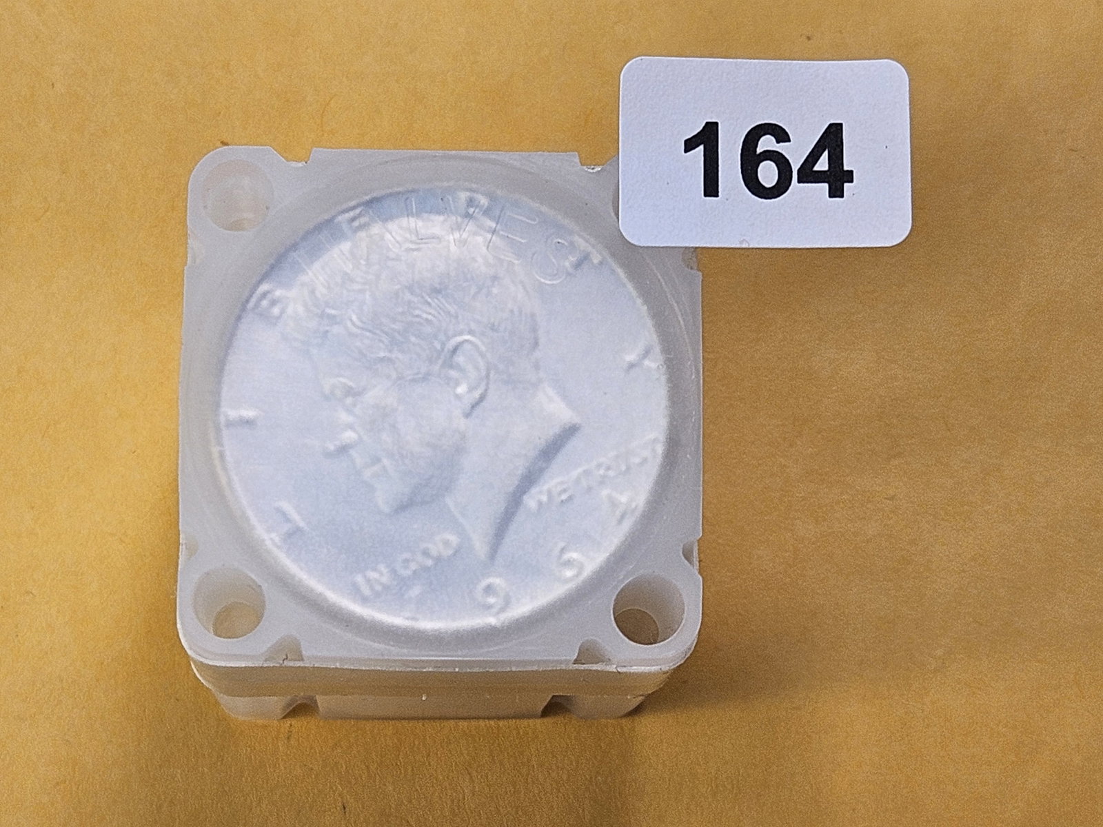 Full Roll! Twenty 1964 Kennedy Silver Half Dollars: Brilliant Uncirculated full roll! The end is sealed, from Consignor and unchecked by us