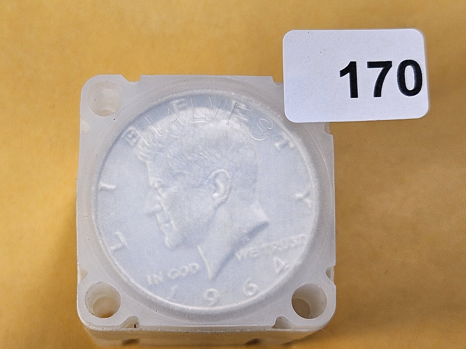 Full Roll! Twenty 1964 Kennedy Silver Half Dollars: Brilliant Uncirculated full roll! The end is sealed, from Consignor and unchecked by us
