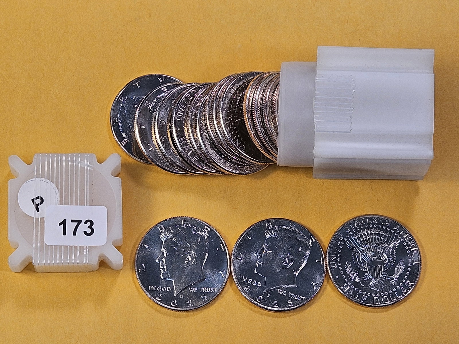 Full Roll of 2025 Kennedy Half Dollars - 2