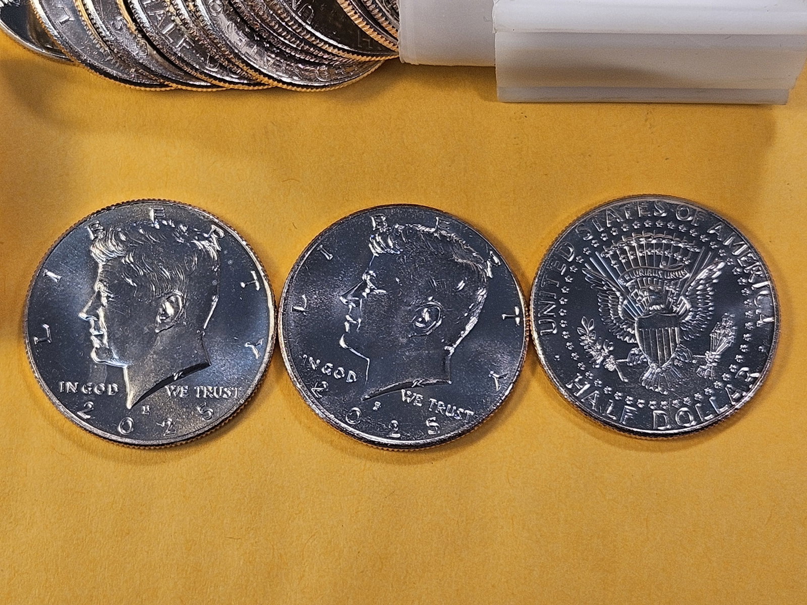 Full Roll of 2025 Kennedy Half Dollars - 3