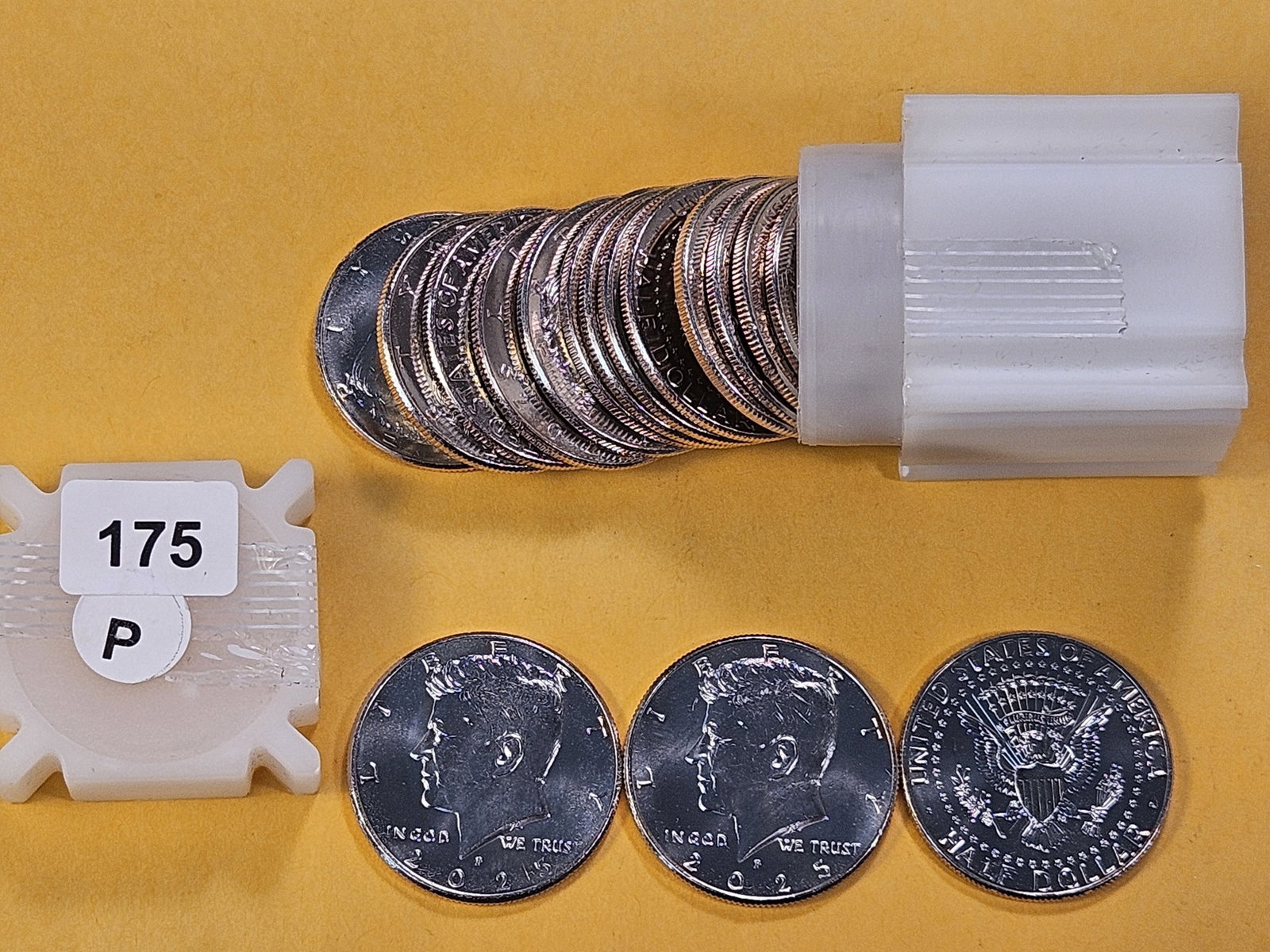 Full Roll of 2025 Kennedy Half Dollars - 2