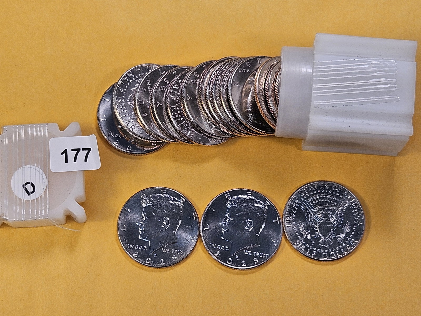 Full Roll of 2025-D Kennedy Half Dollars - 2