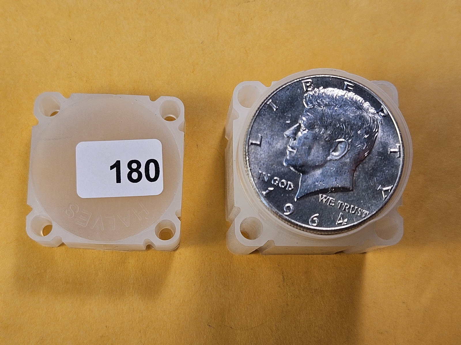 Full Roll! Twenty 1964 Kennedy Silver Half Dollars: Brilliant Uncirculated full roll! From Consignor and unchecked by us