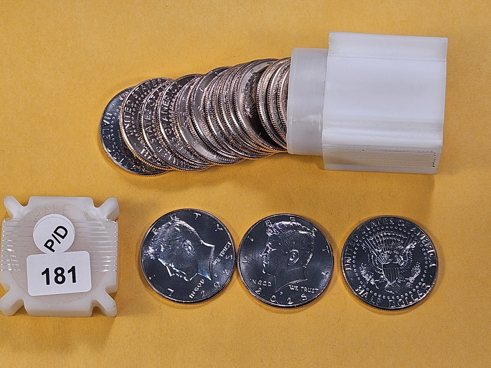 Full Roll of Twenty 2025 Kennedy Half Dollars - 2