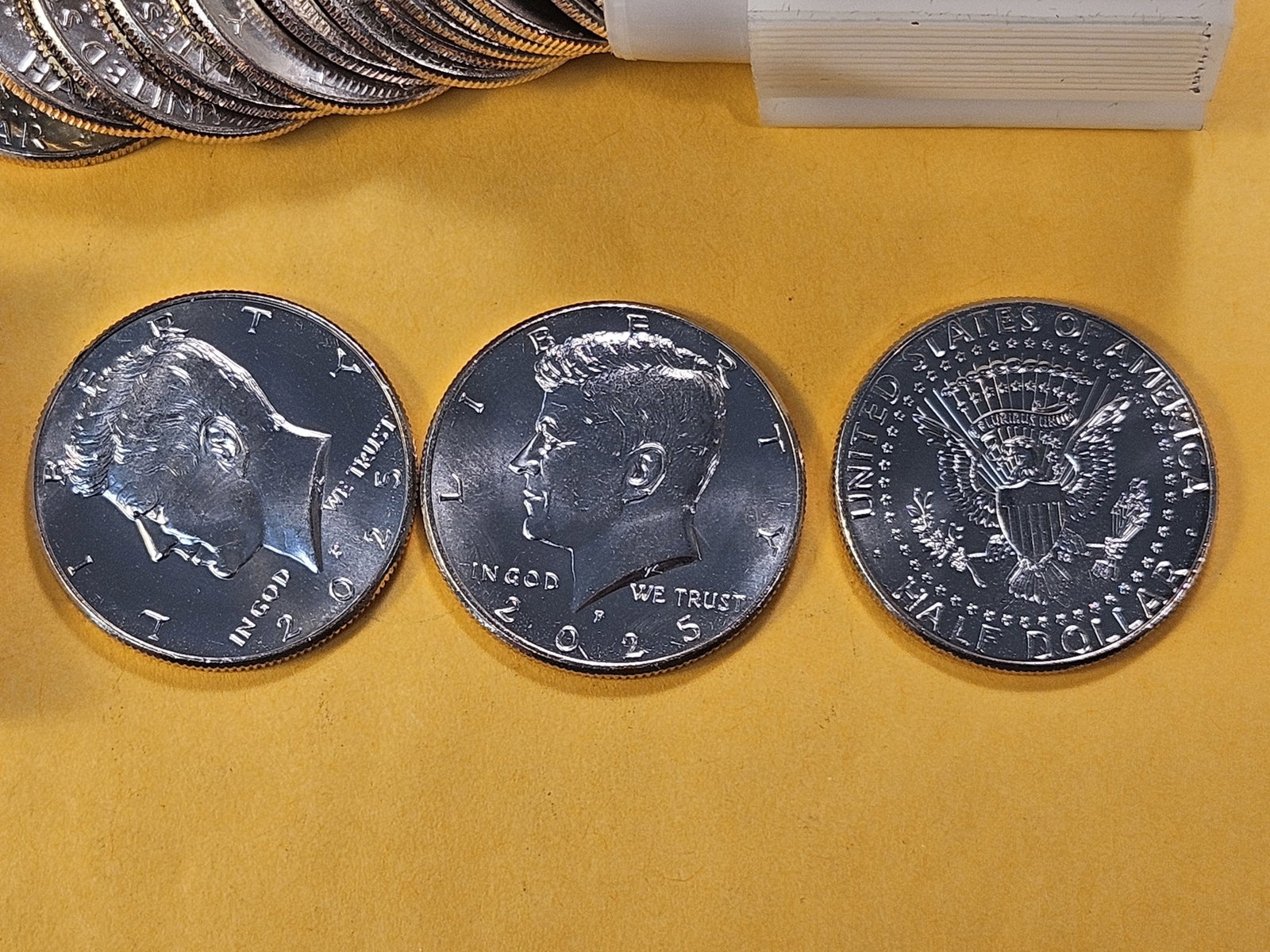 Full Roll of Twenty 2025 Kennedy Half Dollars - 3