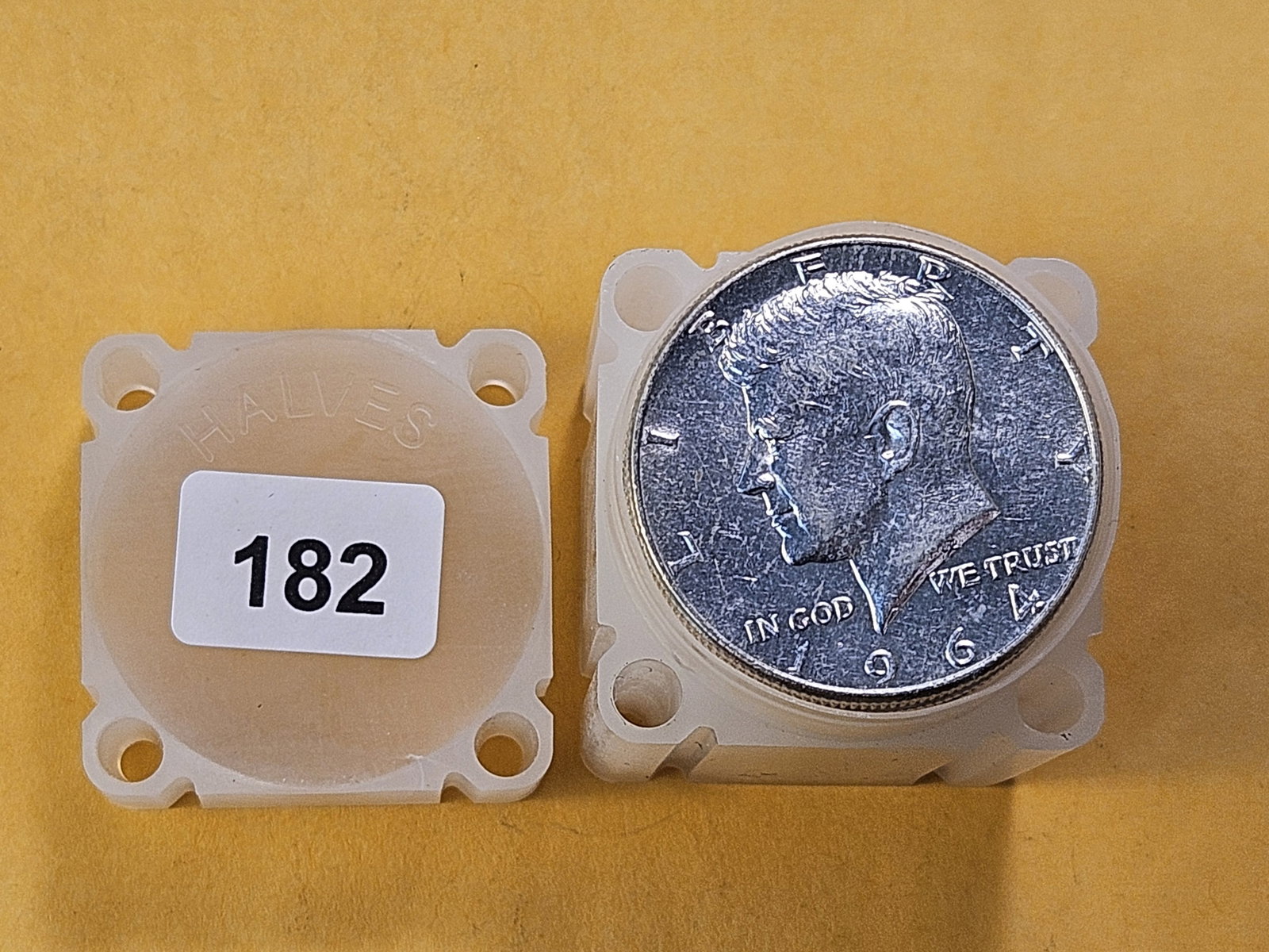 Full Roll! Twenty 1964 Kennedy Silver Half Dollars: Brilliant Uncirculated full roll! From Consignor and unchecked by us