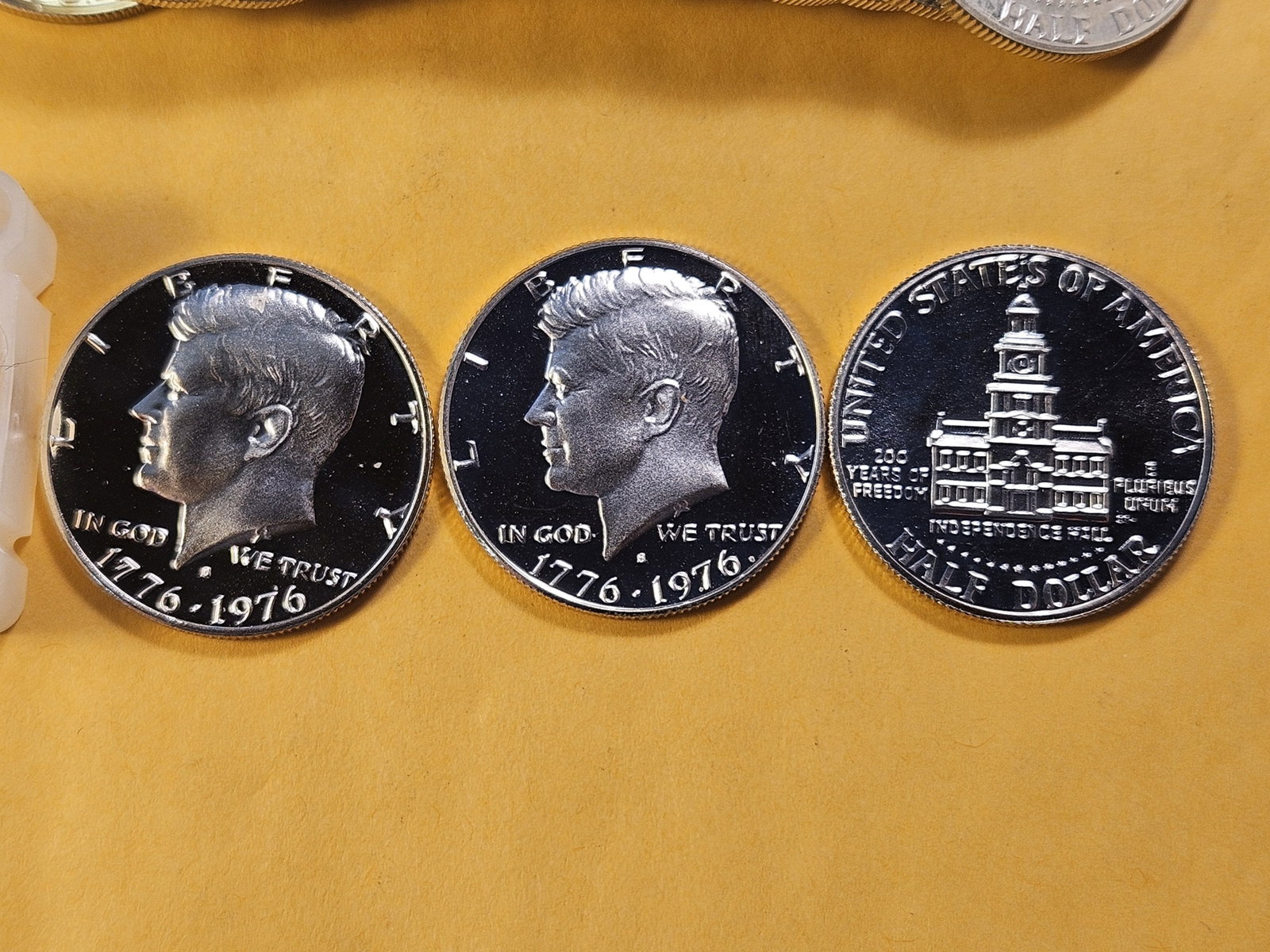 Full Roll of 1976-S Proof Kennedy Silver Half Dollars - 3