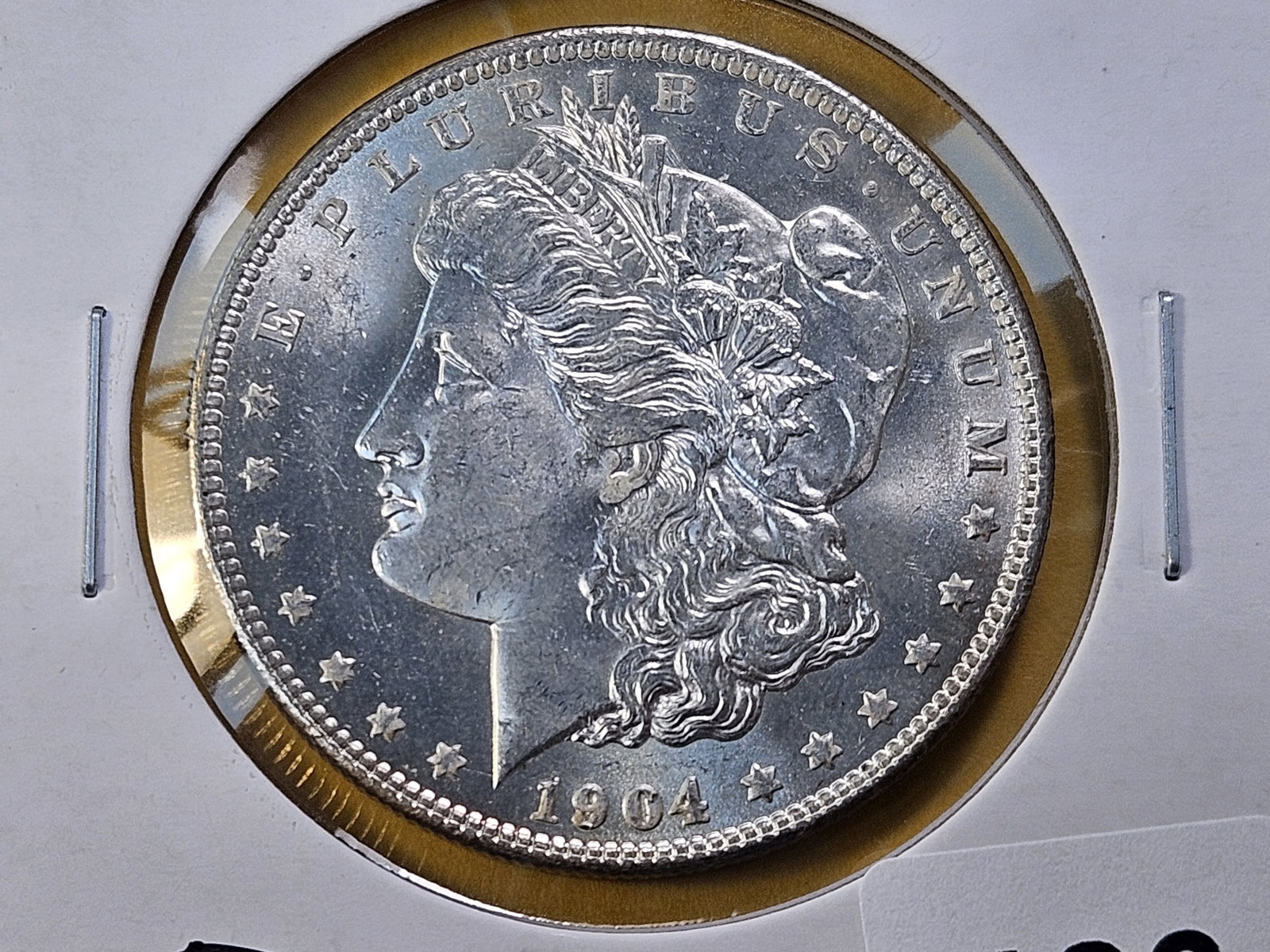 Better Grade 1904-O Morgan Silver Dollar: Very Choice Brilliant Uncirculated!