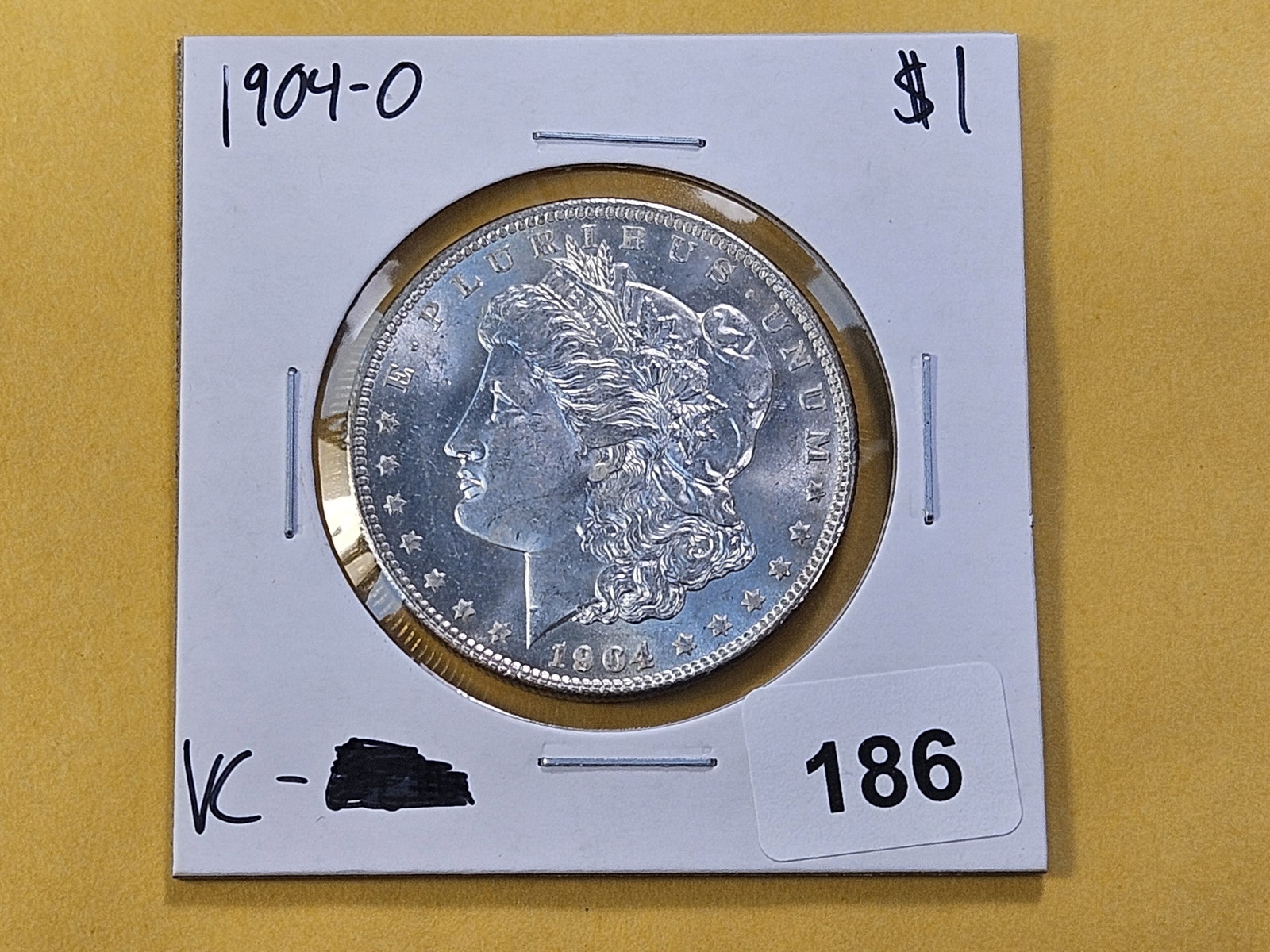 Better Grade 1904-O Morgan Silver Dollar - 3