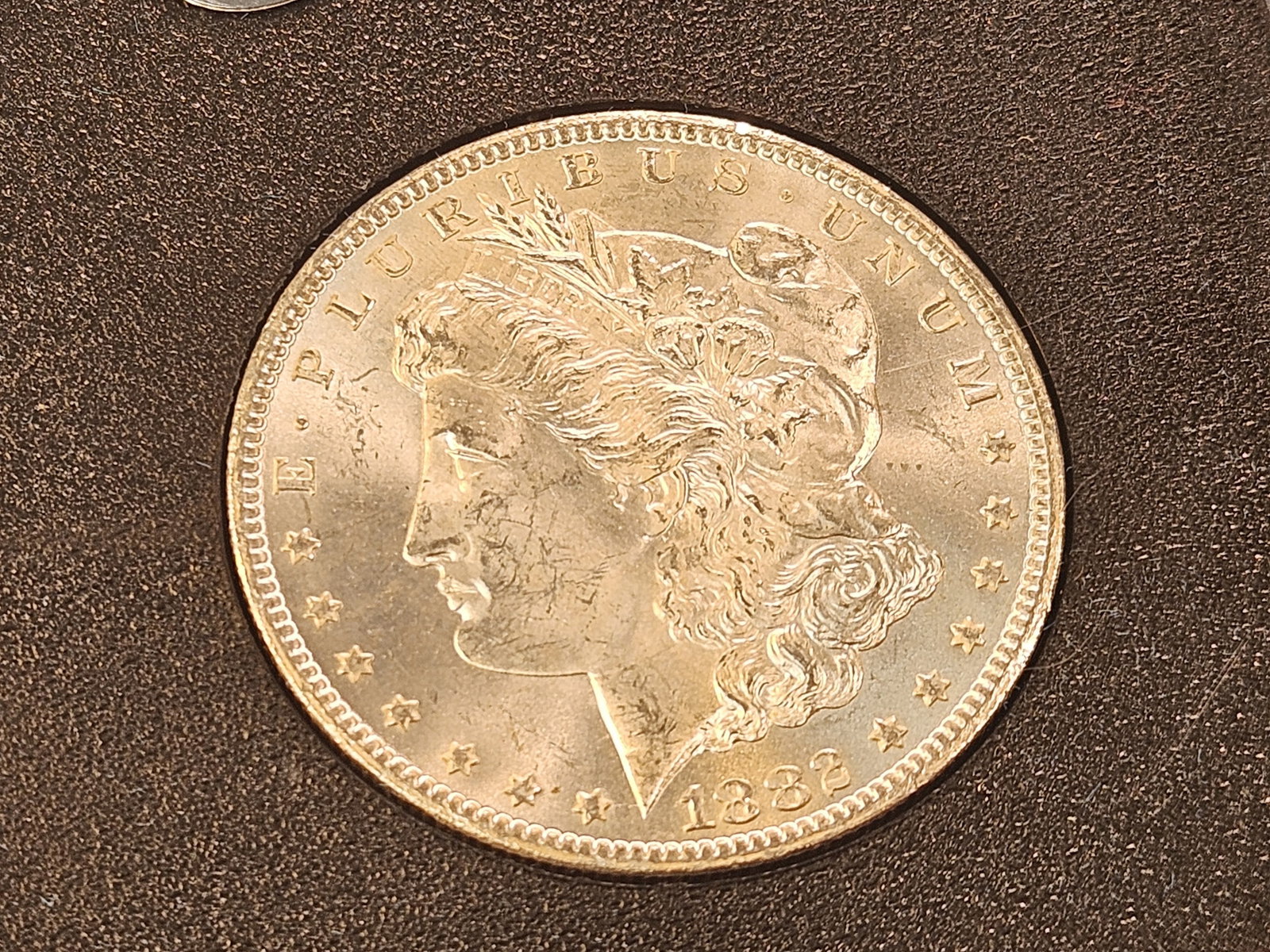 KEY DATE! Brilliant Uncirculated 1882-CC Morgan Silver Dollar - 4