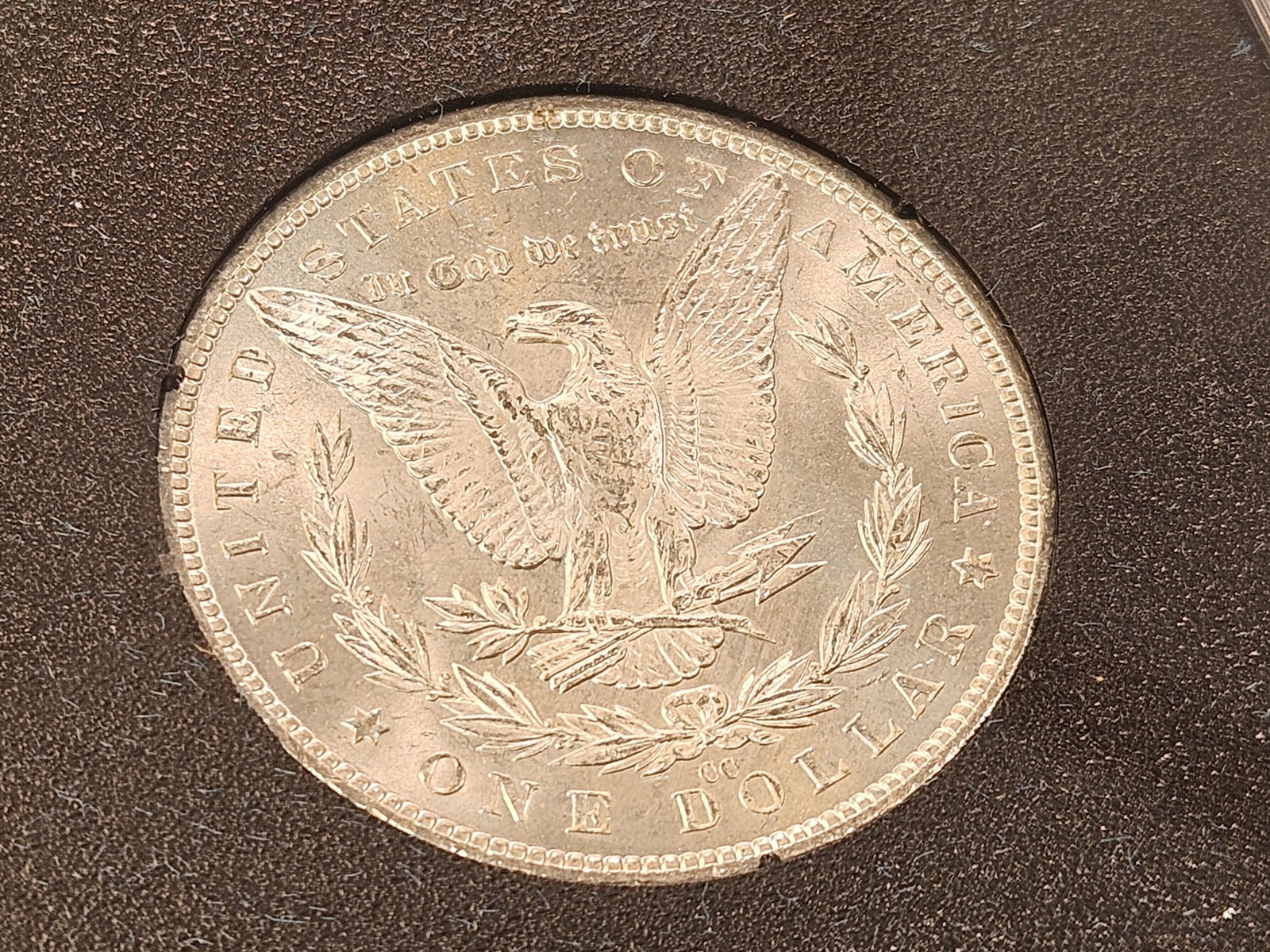 KEY DATE! Brilliant Uncirculated 1882-CC Morgan Silver Dollar - 7