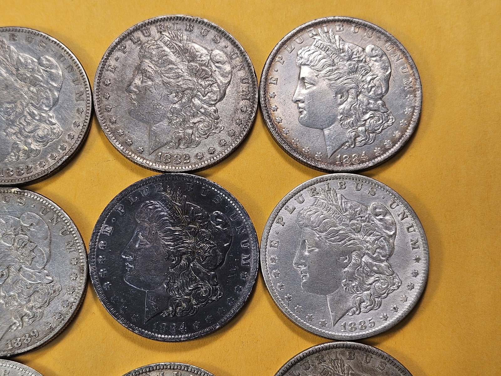 **FULL ROLL** Twenty Morgan Silver Dollars - 3