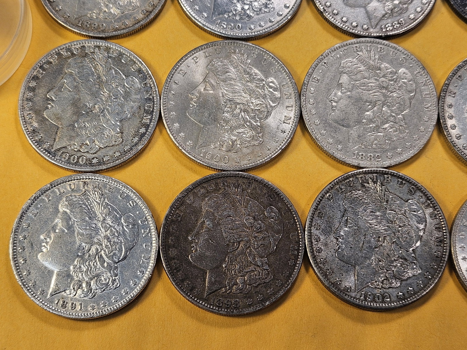 **FULL ROLL** Twenty Morgan Silver Dollars - 4