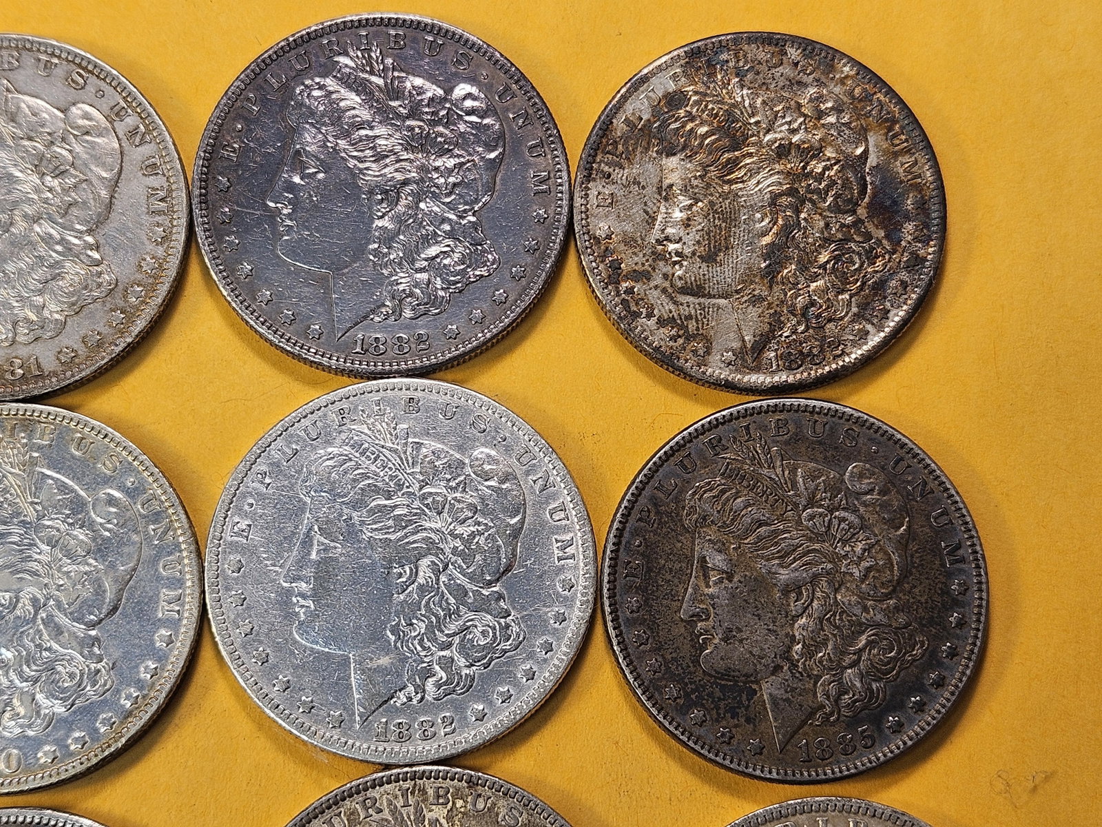 **FULL ROLL** Twenty Morgan Silver Dollars - 3