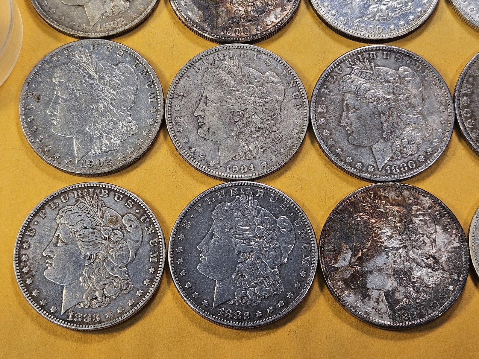 **FULL ROLL** Twenty Morgan Silver Dollars - 4