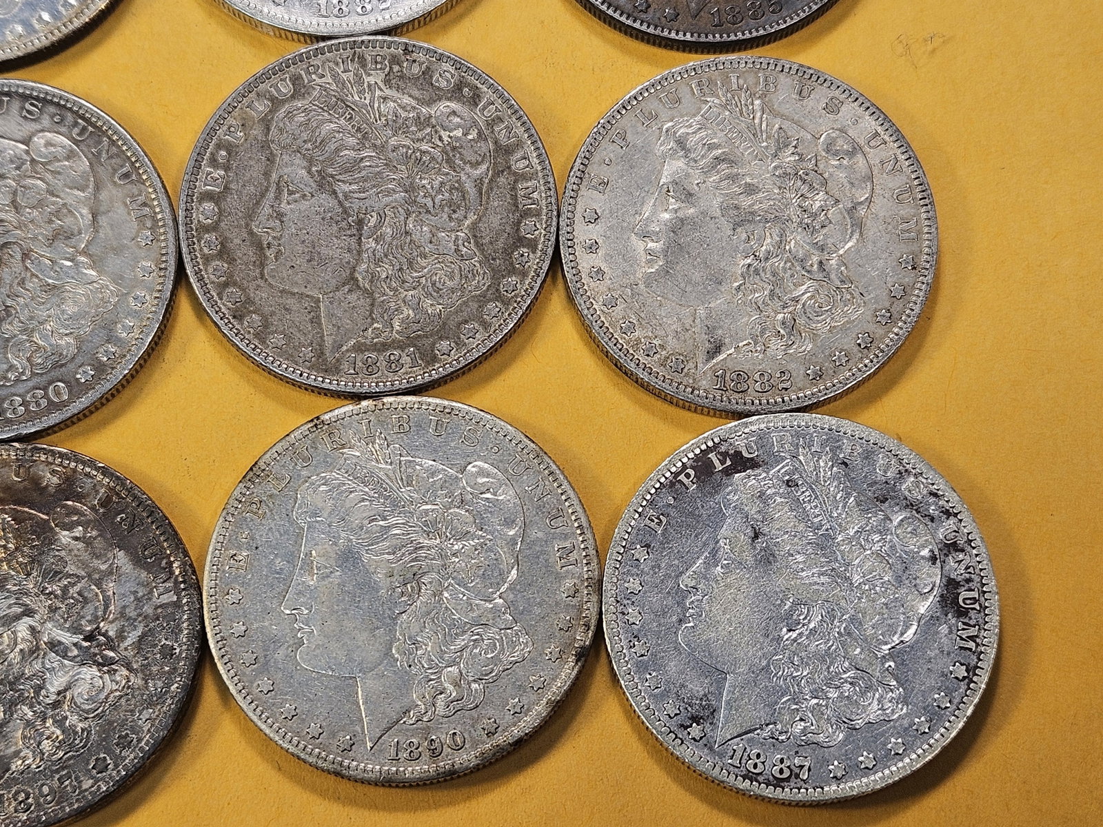 **FULL ROLL** Twenty Morgan Silver Dollars - 5
