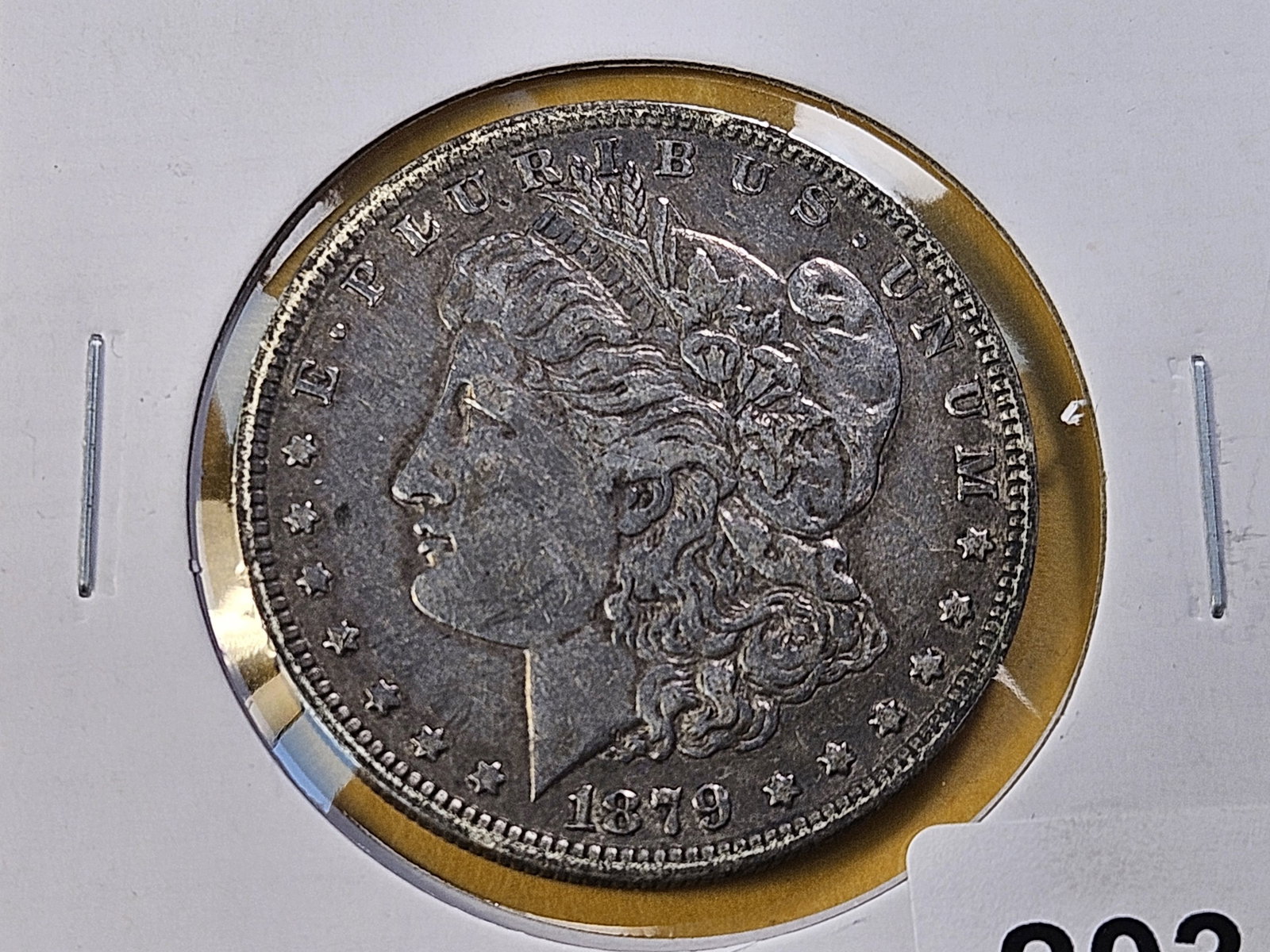 Two Better Date 1879-O Morgan Silver Dollars - 2