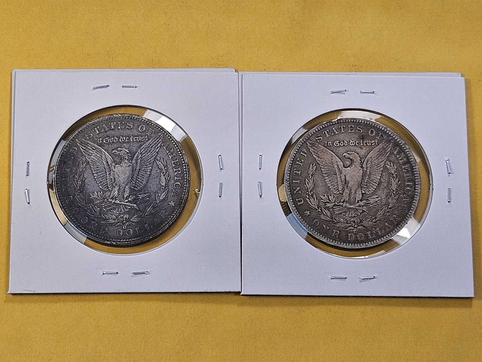 Two Better Date 1879-O Morgan Silver Dollars - 4
