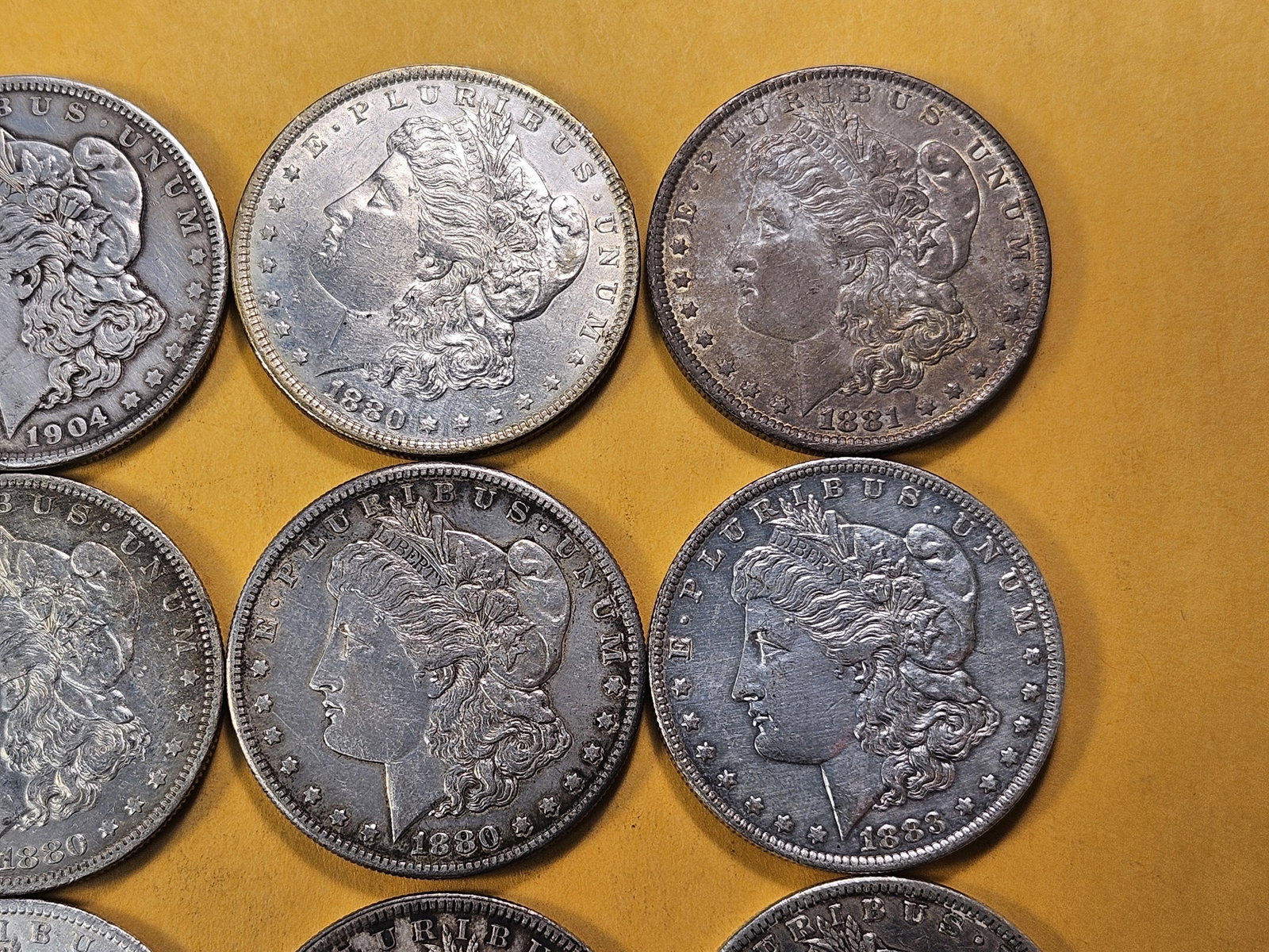 **FULL ROLL** Twenty Morgan Silver Dollars - 3