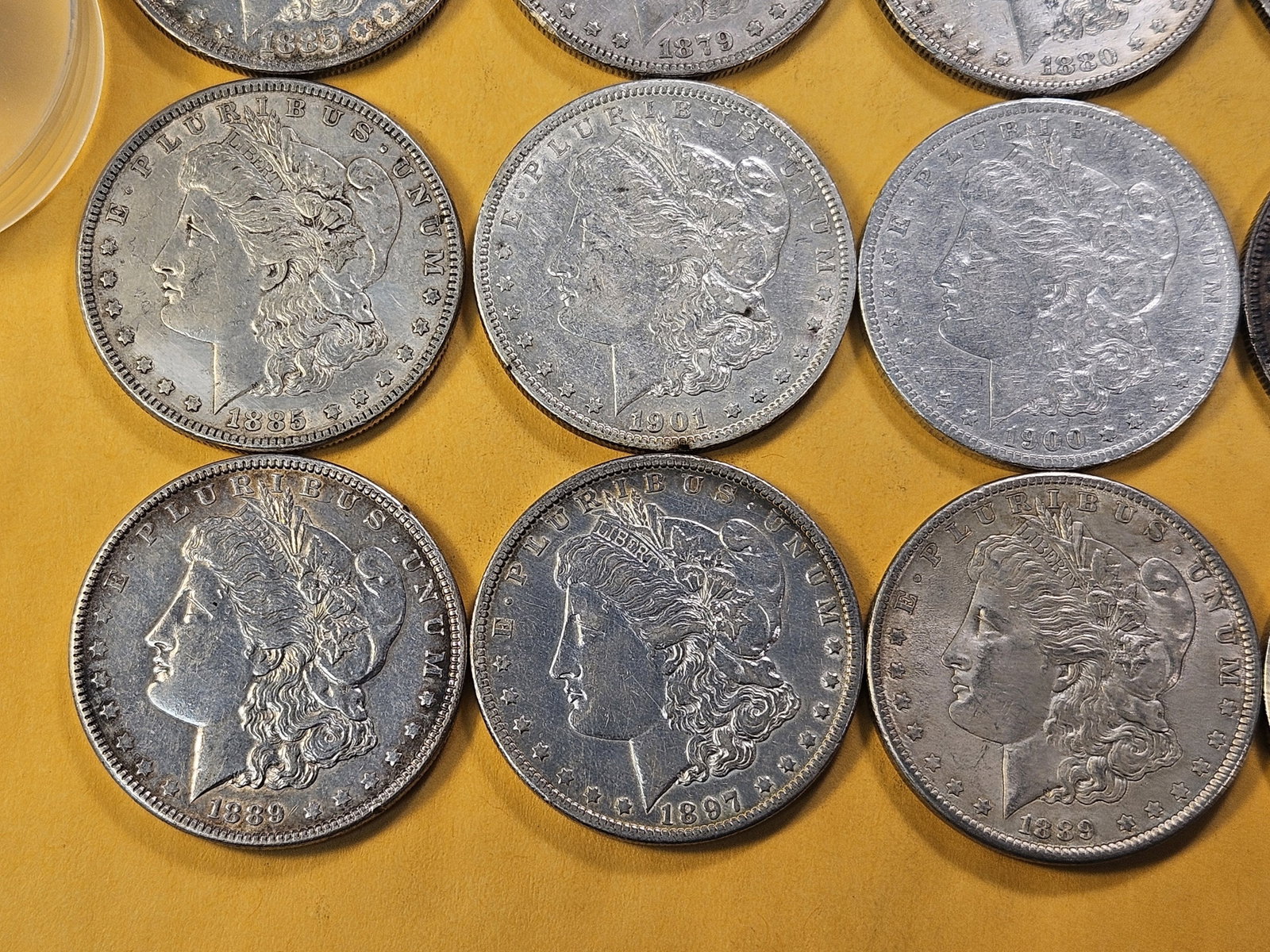 **FULL ROLL** Twenty Morgan Silver Dollars - 4