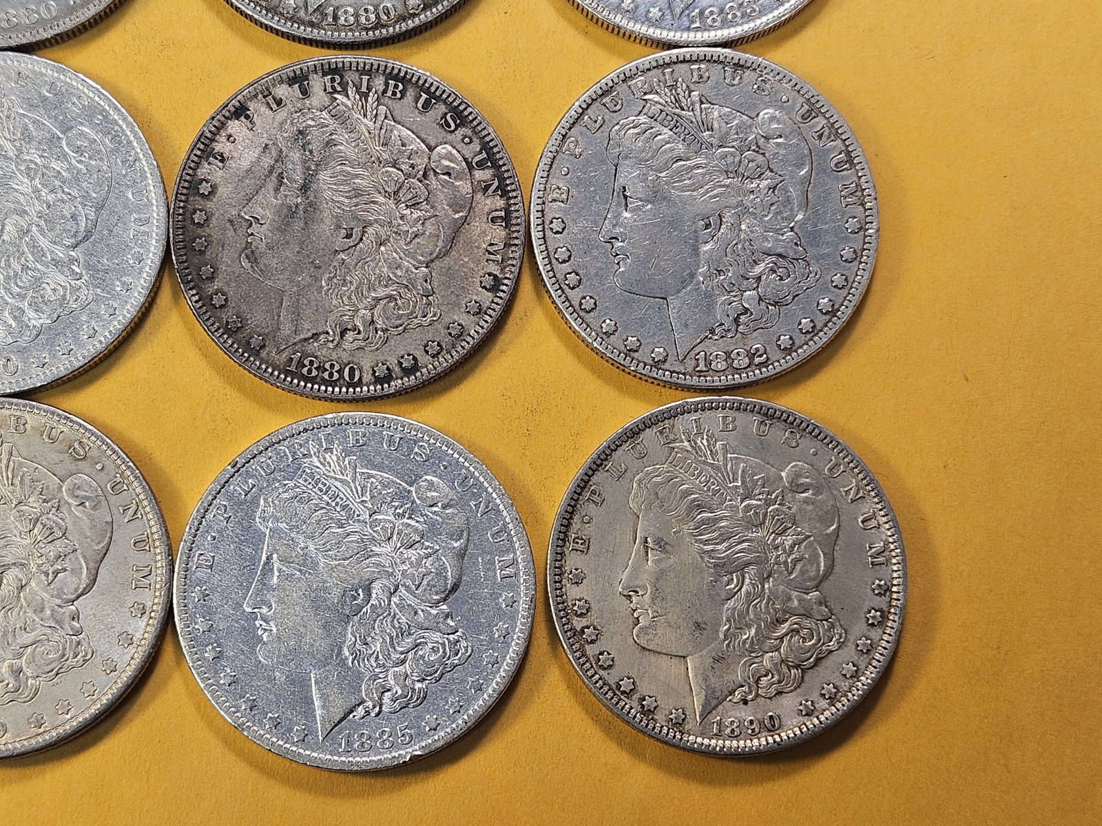 **FULL ROLL** Twenty Morgan Silver Dollars - 5