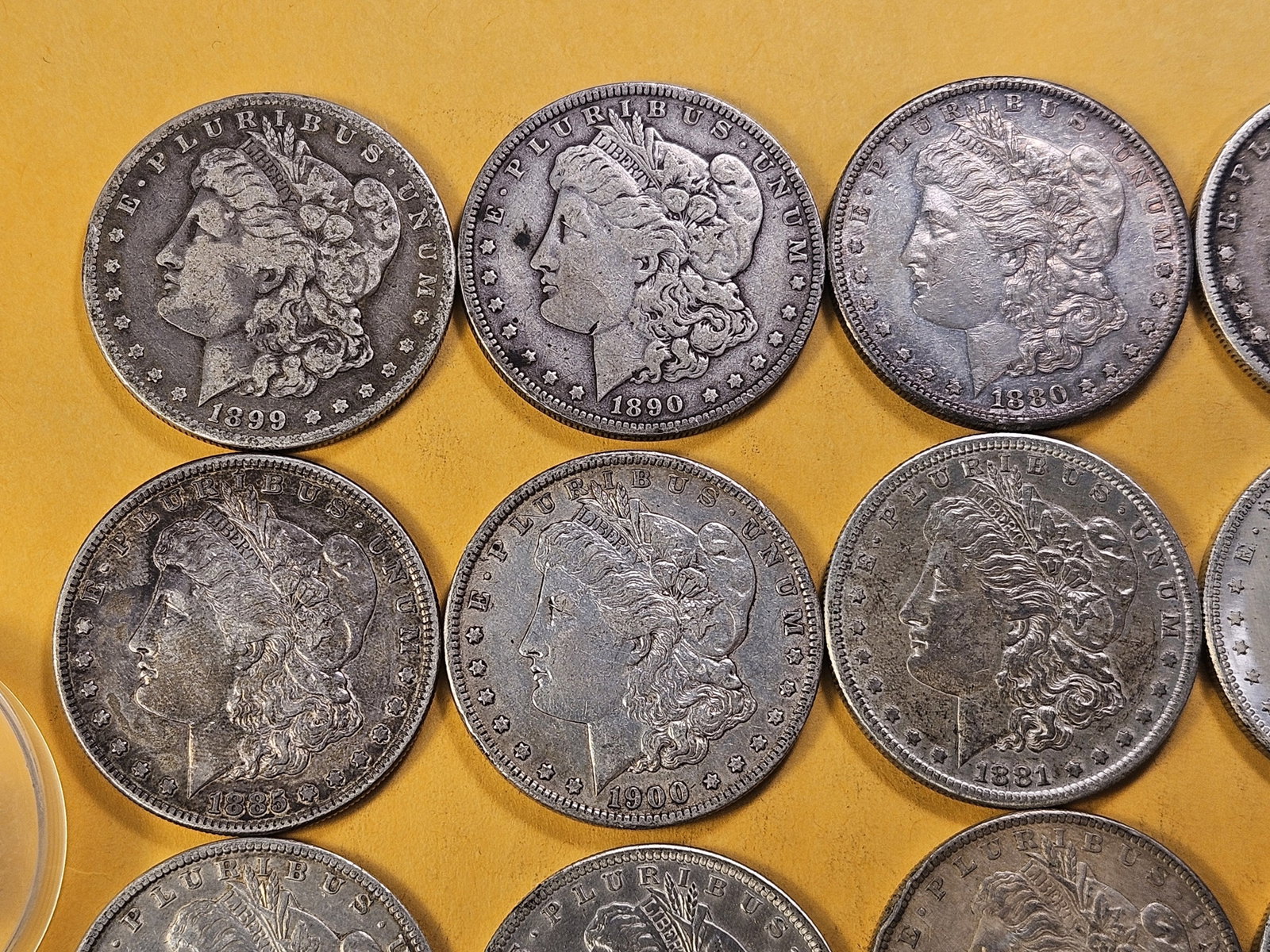**FULL ROLL** Twenty Morgan Silver Dollars - 2