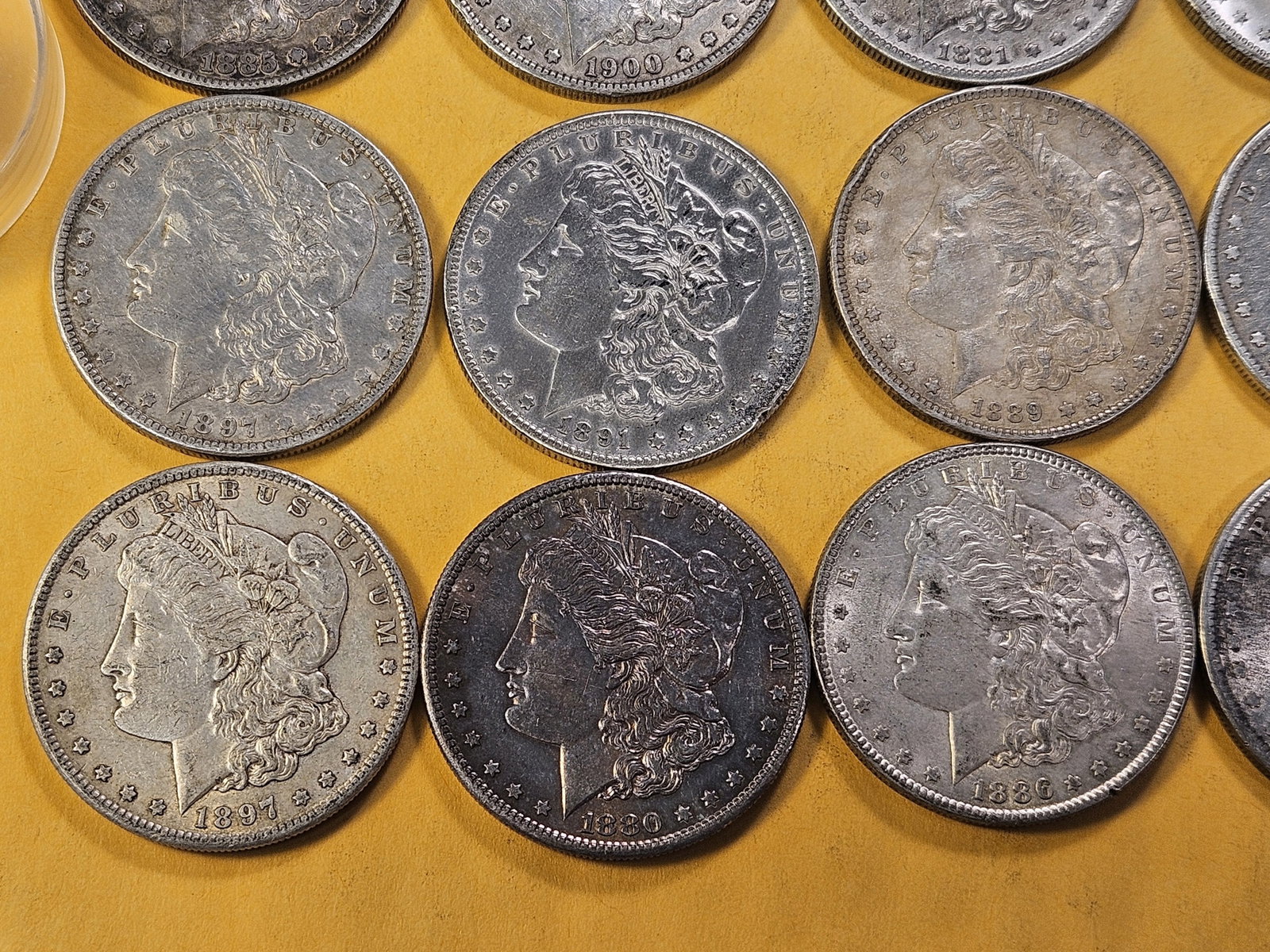 **FULL ROLL** Twenty Morgan Silver Dollars - 4