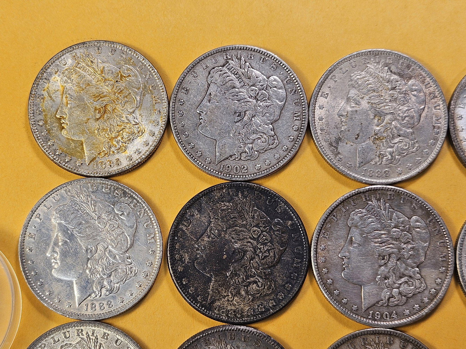 **FULL ROLL** Twenty Morgan Silver Dollars - 2