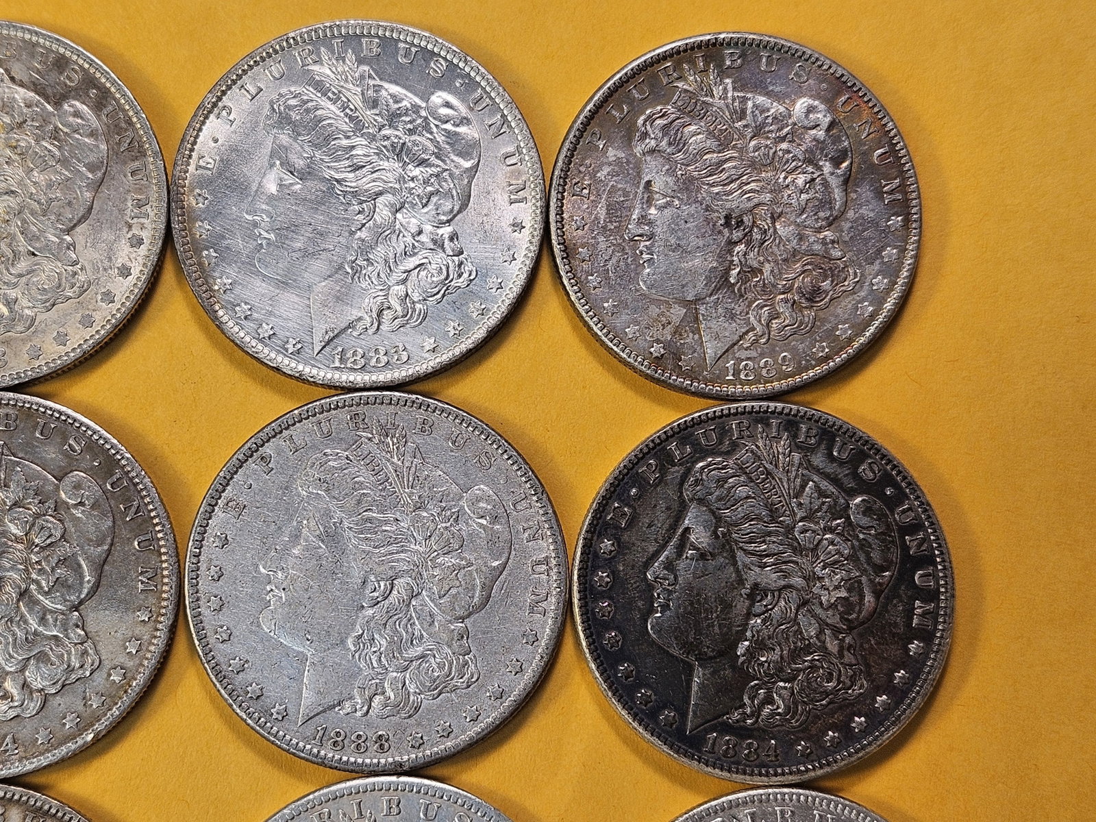 **FULL ROLL** Twenty Morgan Silver Dollars - 3